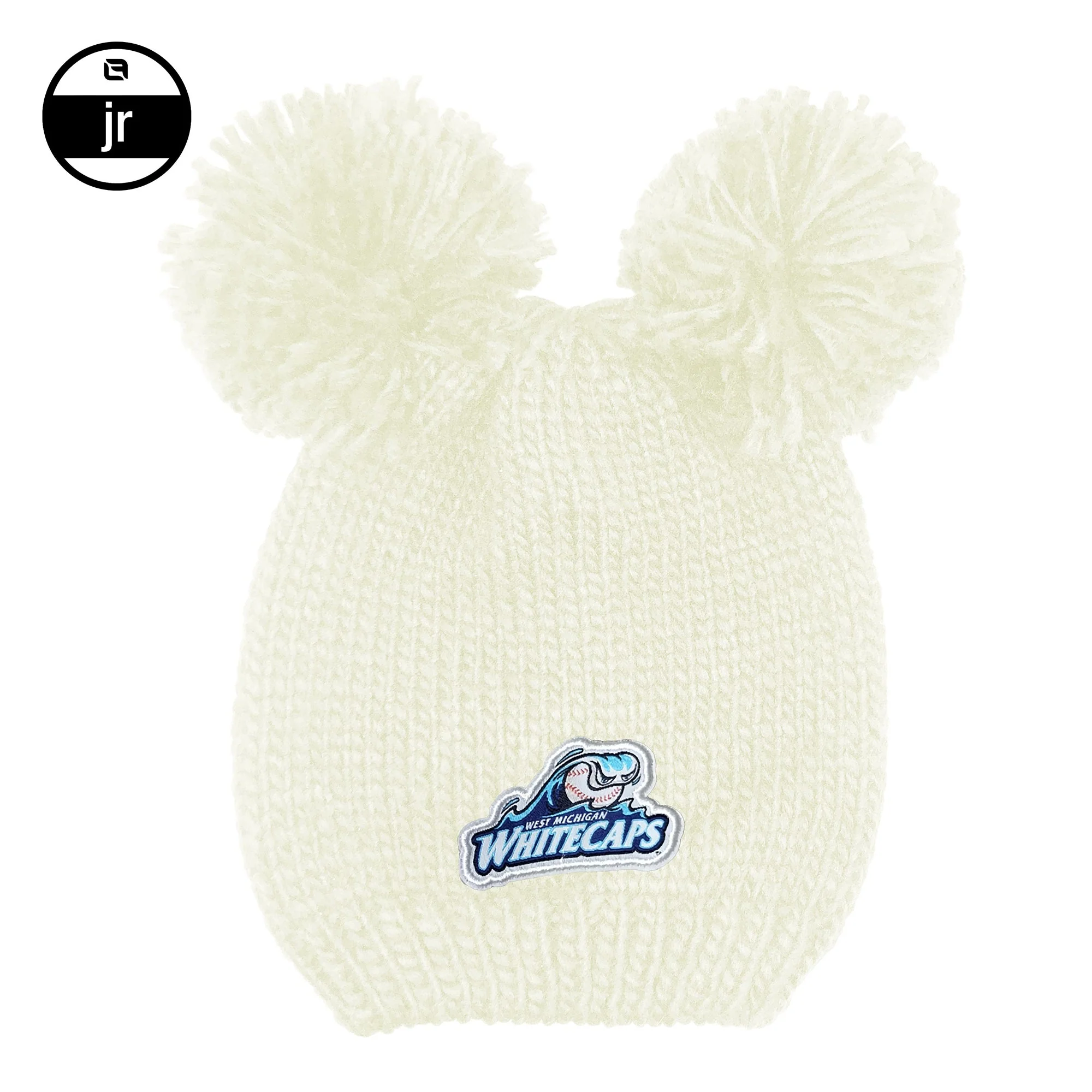 Jr. Girls Double Pom Hat