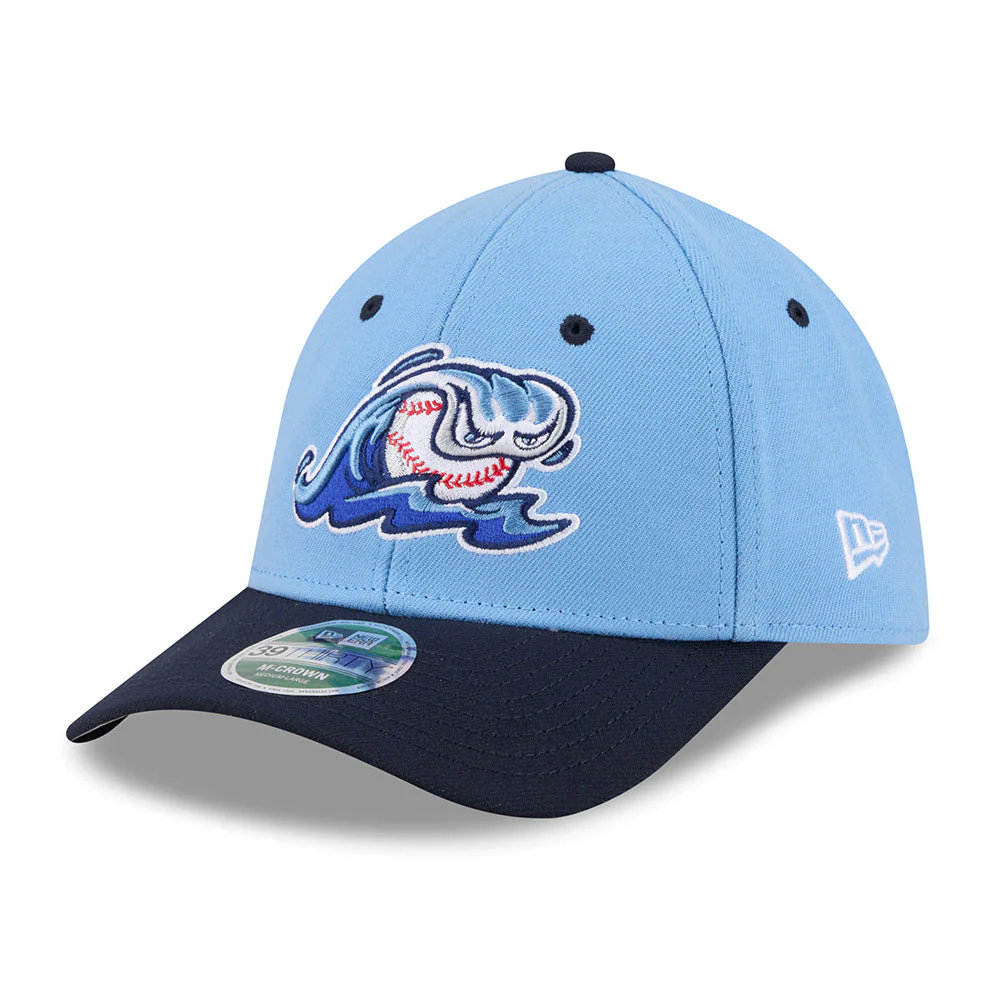 New Era AC Sky/Navy Stretch-Fit 39THIRTY Cap