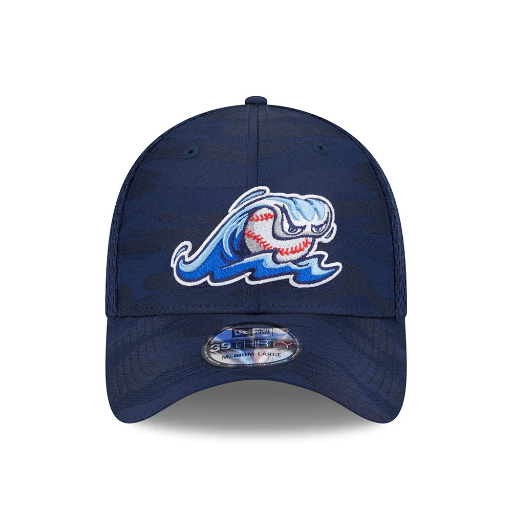 New Era Camo Spacer Mesh Stretch-Fit 39THIRTY Cap - Image 2