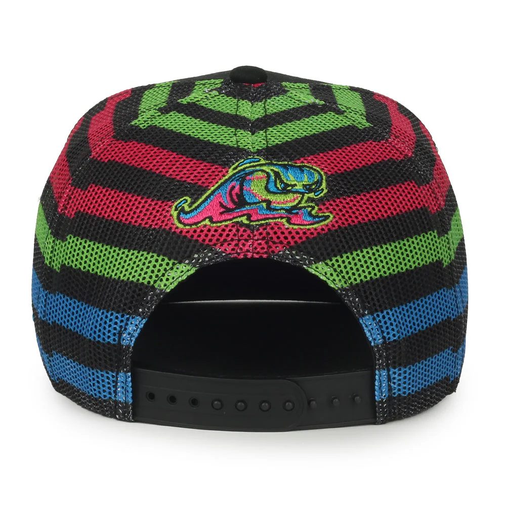 Youth Neon Snapback Trucker Cap - Image 3