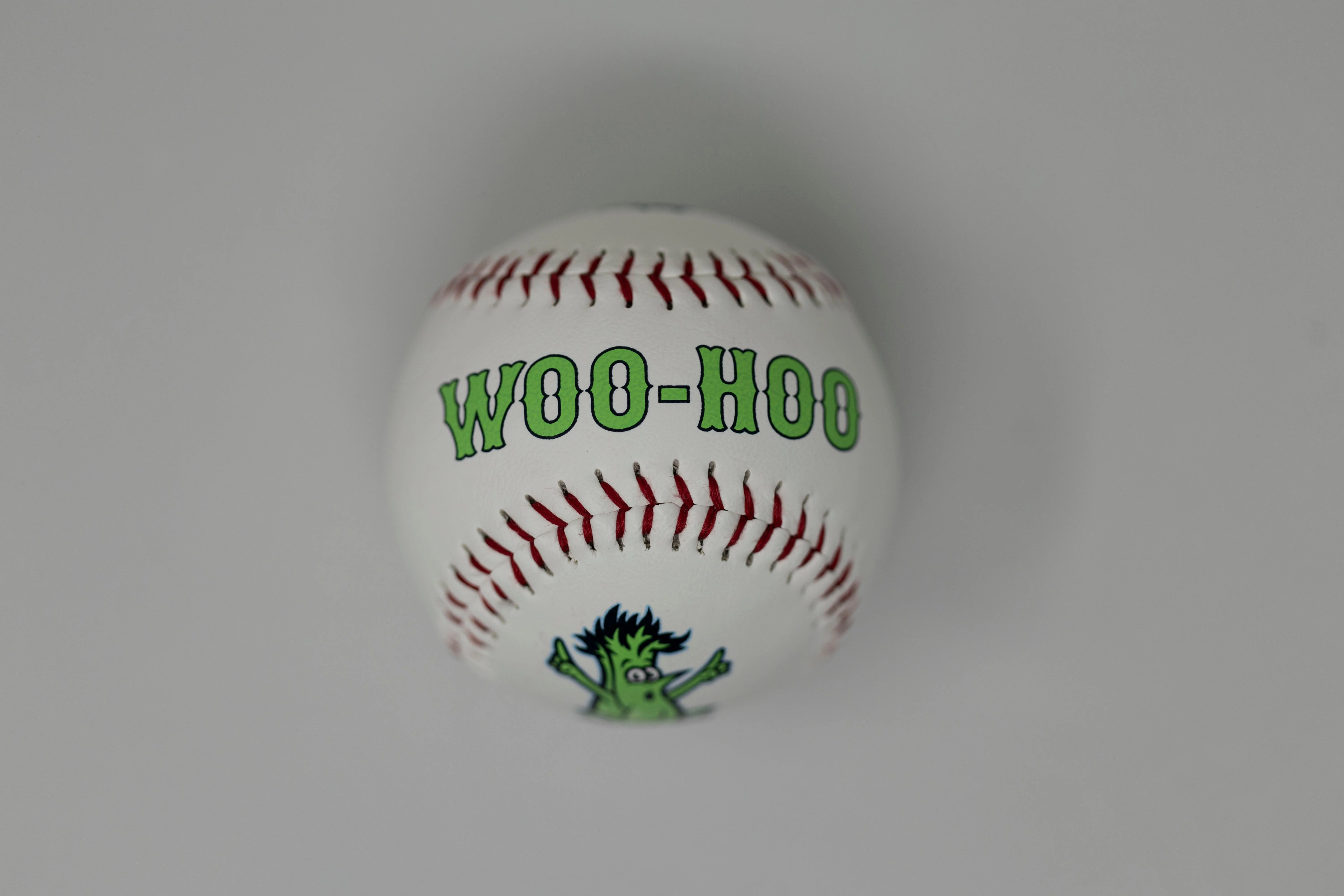 White Mr. Celery Baseball - Image 2