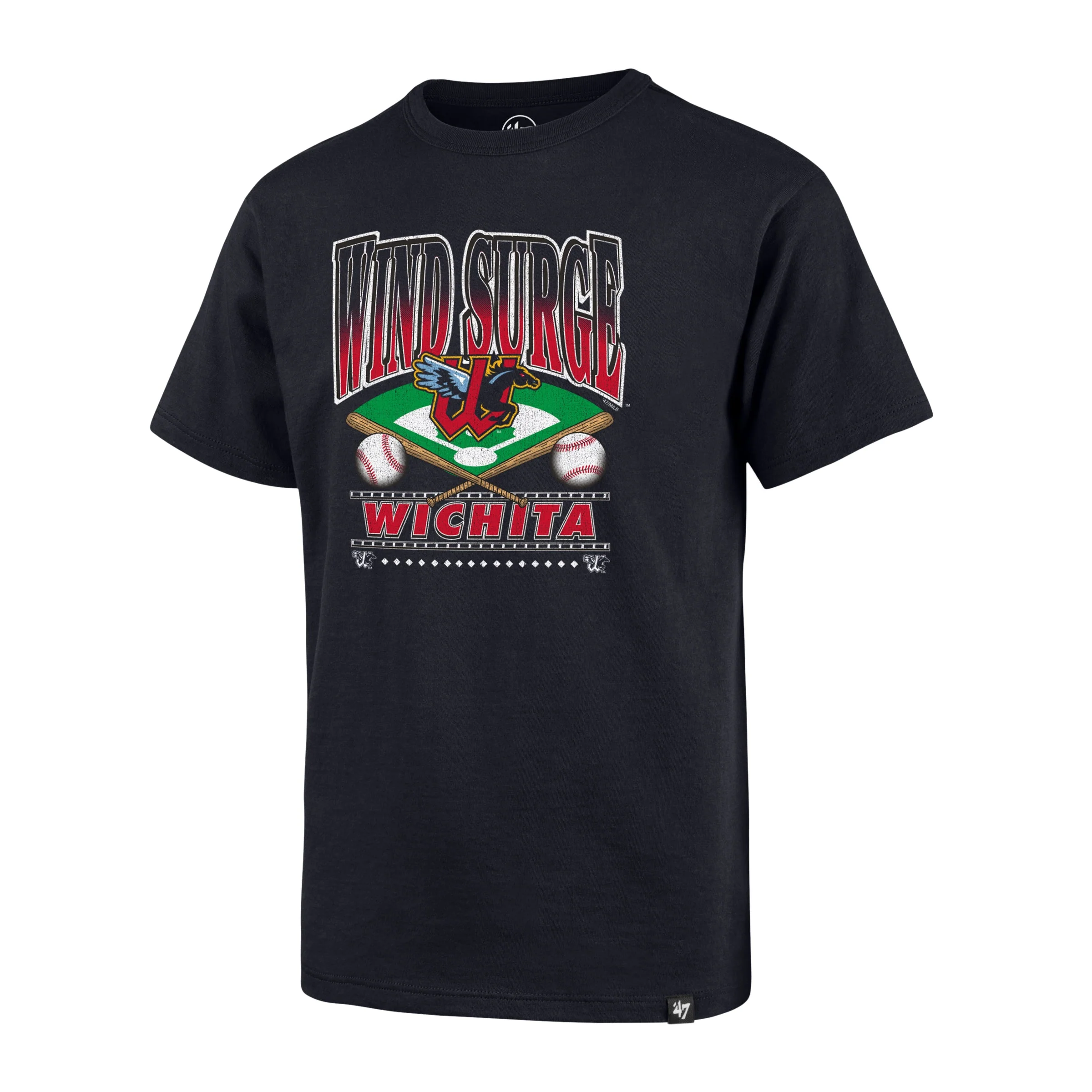 Wichita Wind Surge '47 Youth Cap Off Tee
