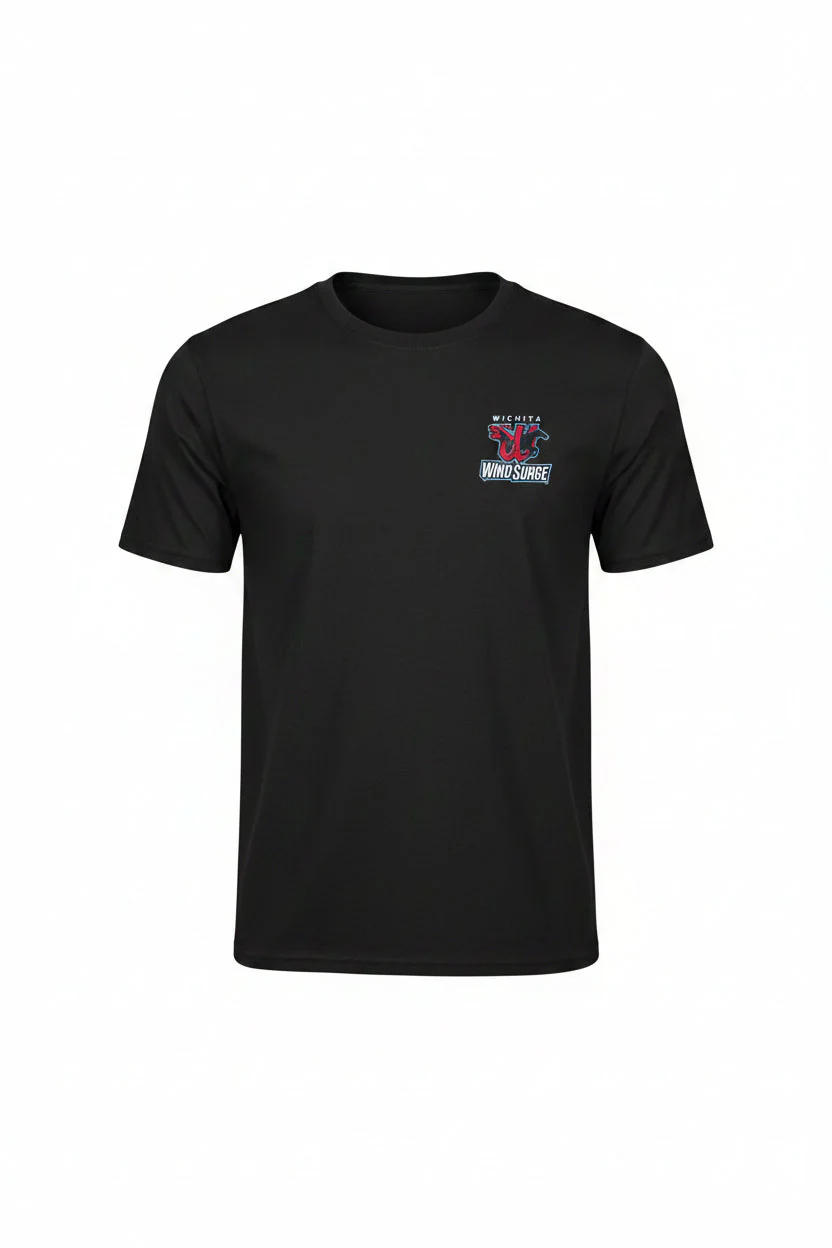 Wichita Wind Surge Adult Champ Charcoal Ouray Tee - Image 2