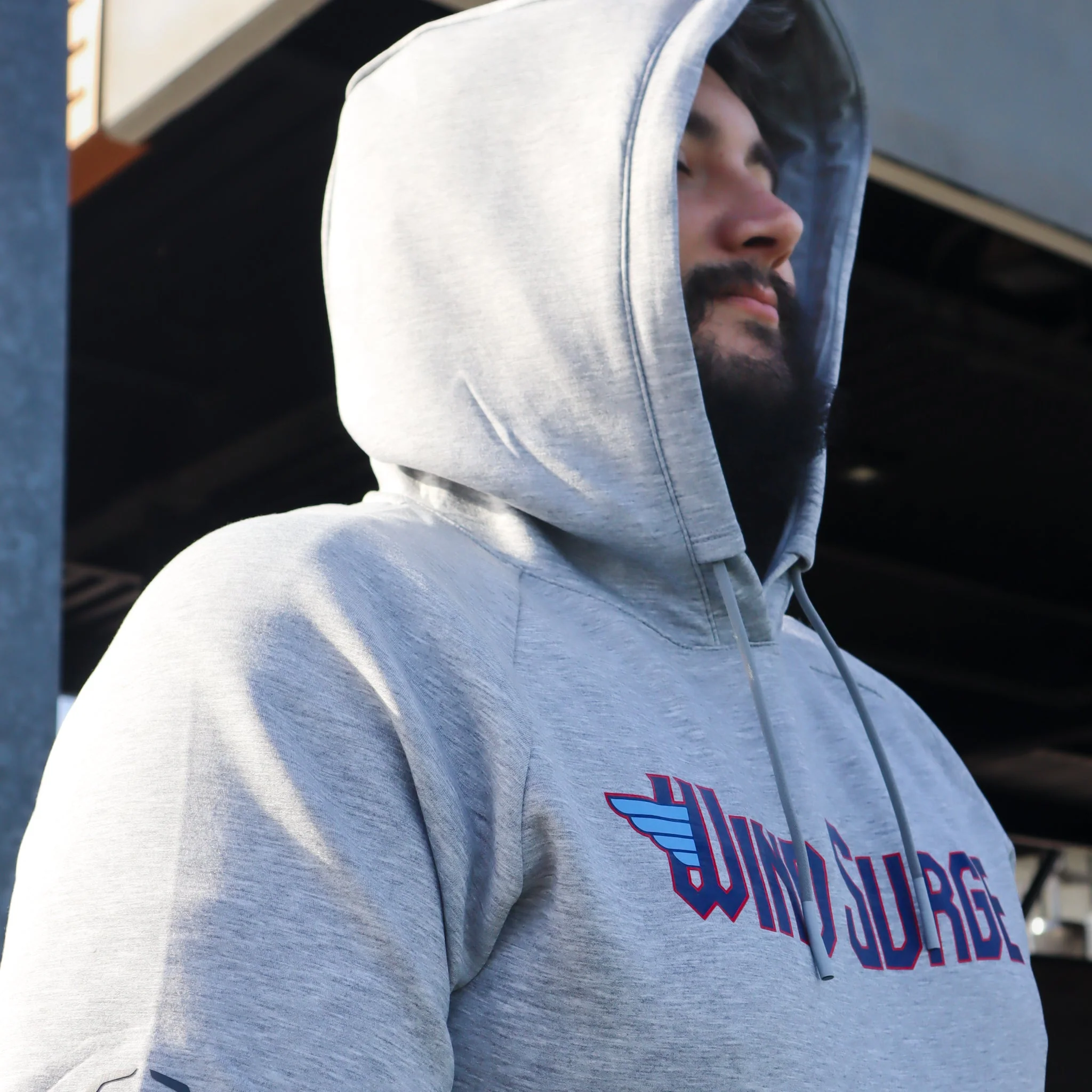 Wichita Wind Surge Adult Pro Team Short Sleeve Hoodie - Image 2