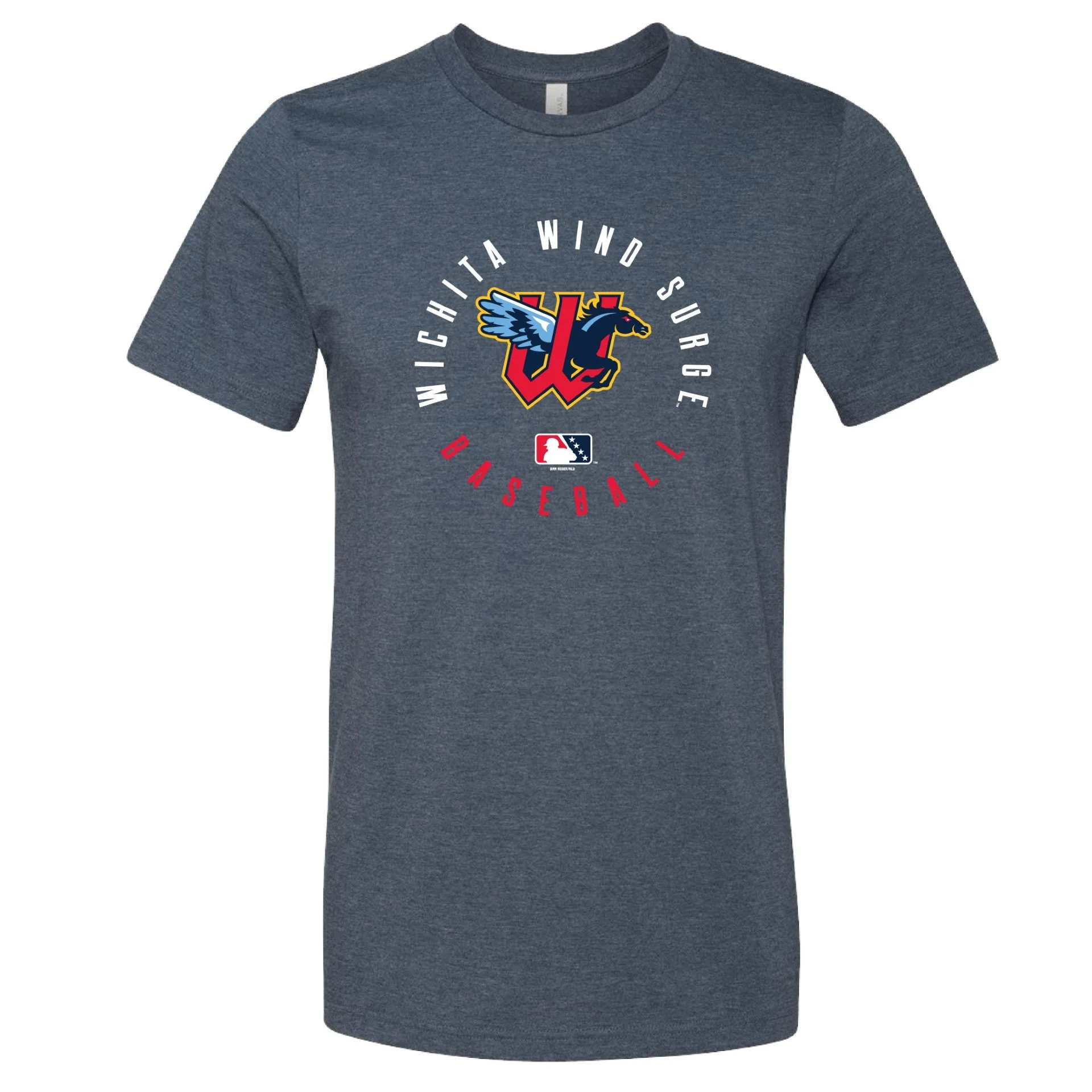 Wichita Wind Surge Mens Jesea T-Shirt Navy