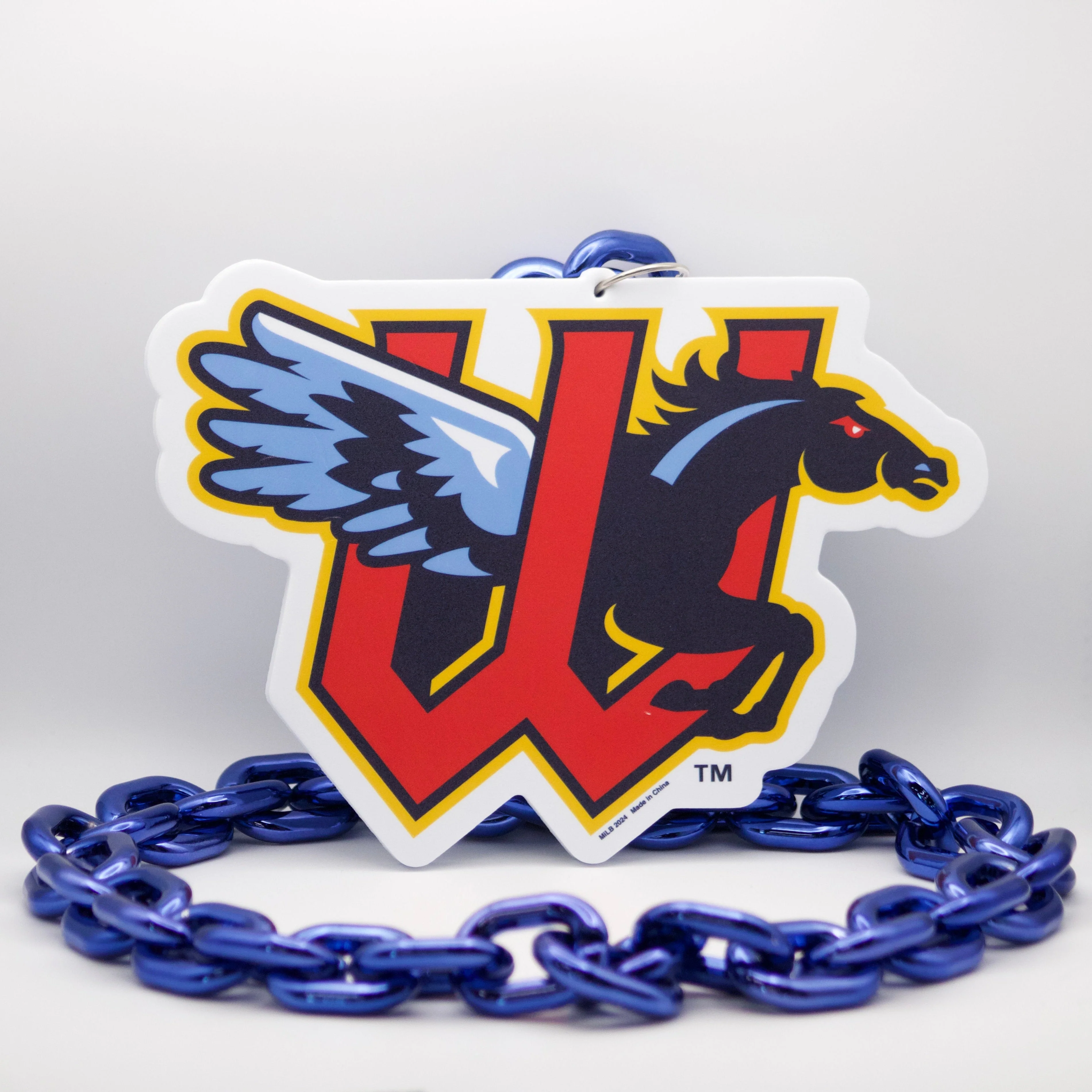 Wichita Wind Surge Oversized Home Logo Chain Necklace - Image 2