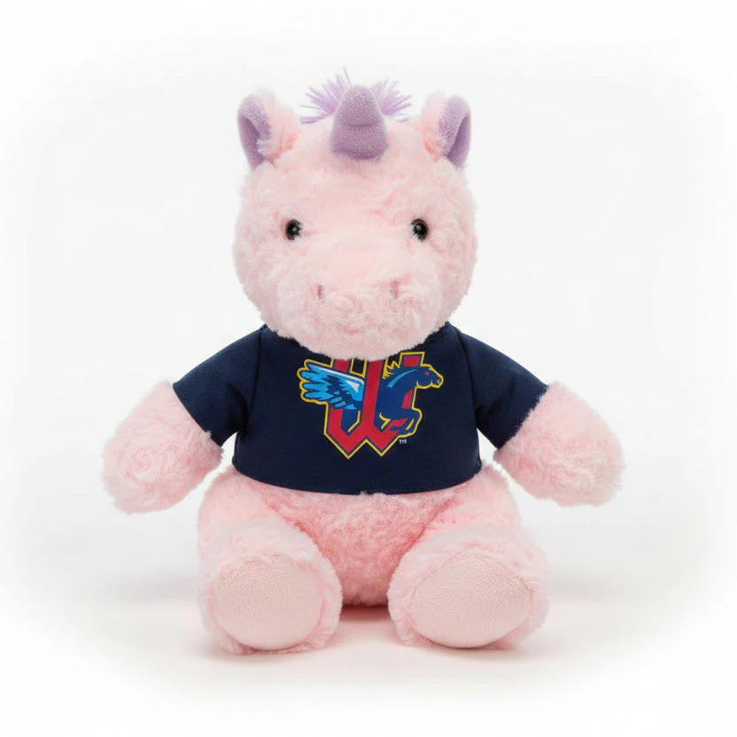 Wichita Wind Surge Unicorn Mascot Plush