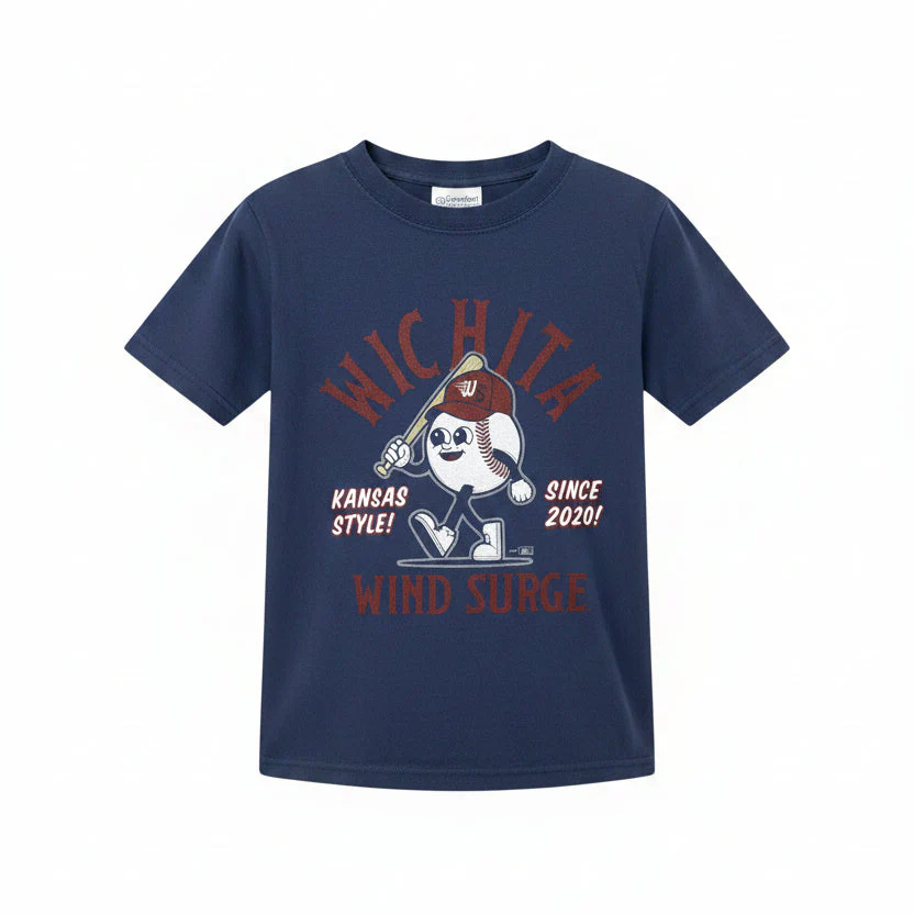 Wichita Wind Surge Youth Comfort Wash SS Tee