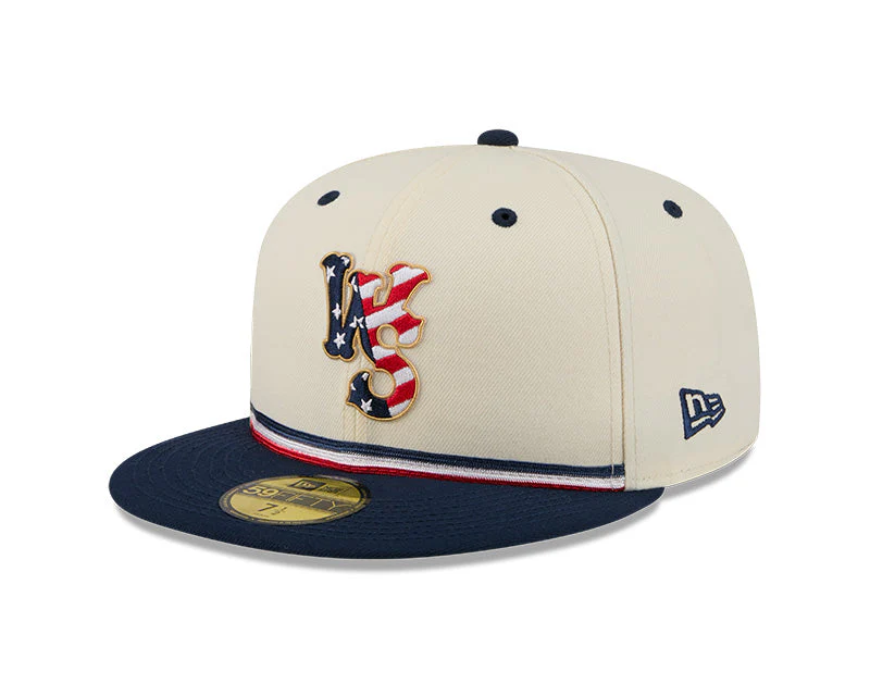 Winston-Salem Dash 2026 July 4th Fitted Cap - New Era 59FIFTY - Image 2