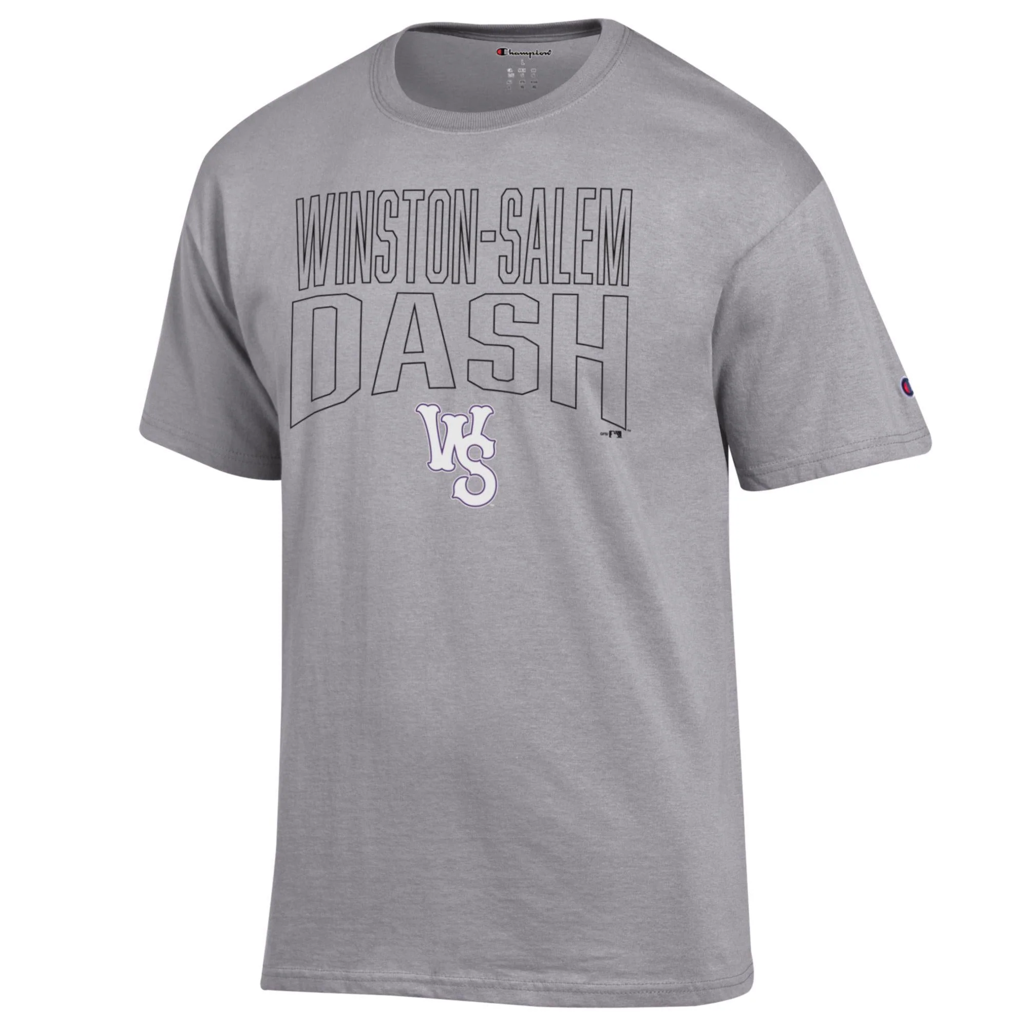 Winston-Salem Dash Gray Heather Tee - Champion