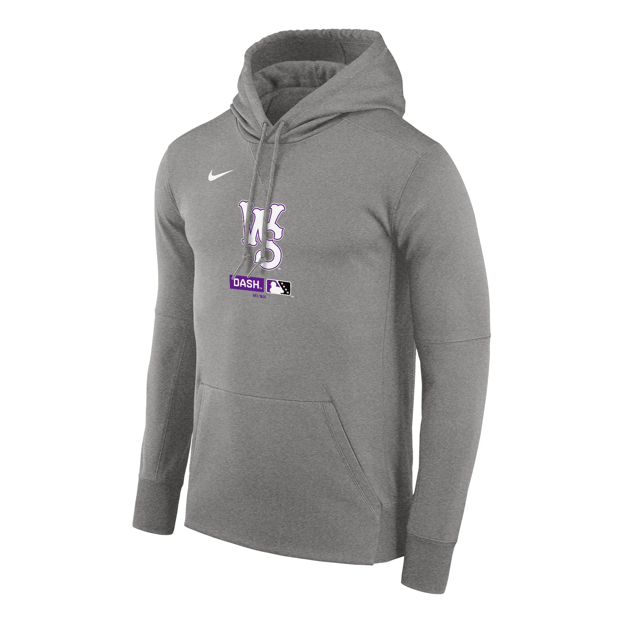 Winston-Salem Dash Gray Therma Hoodie - Nike