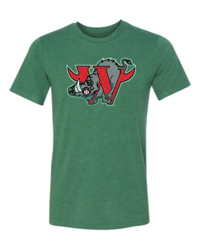 Winston-Salem Warthogs Vintage Tee - Green