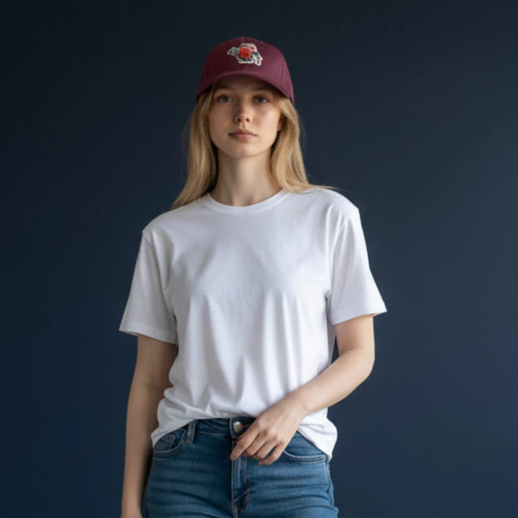 Wisconsin Supper Clubbers Maroon Protech Mesh Adjustable Cap *NEW* - Image 2