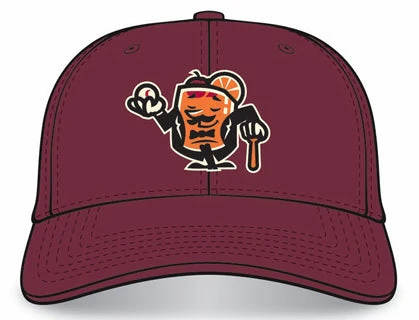 Wisconsin Supper Clubbers Maroon Protech Mesh Adjustable Cap *NEW* - Image 3