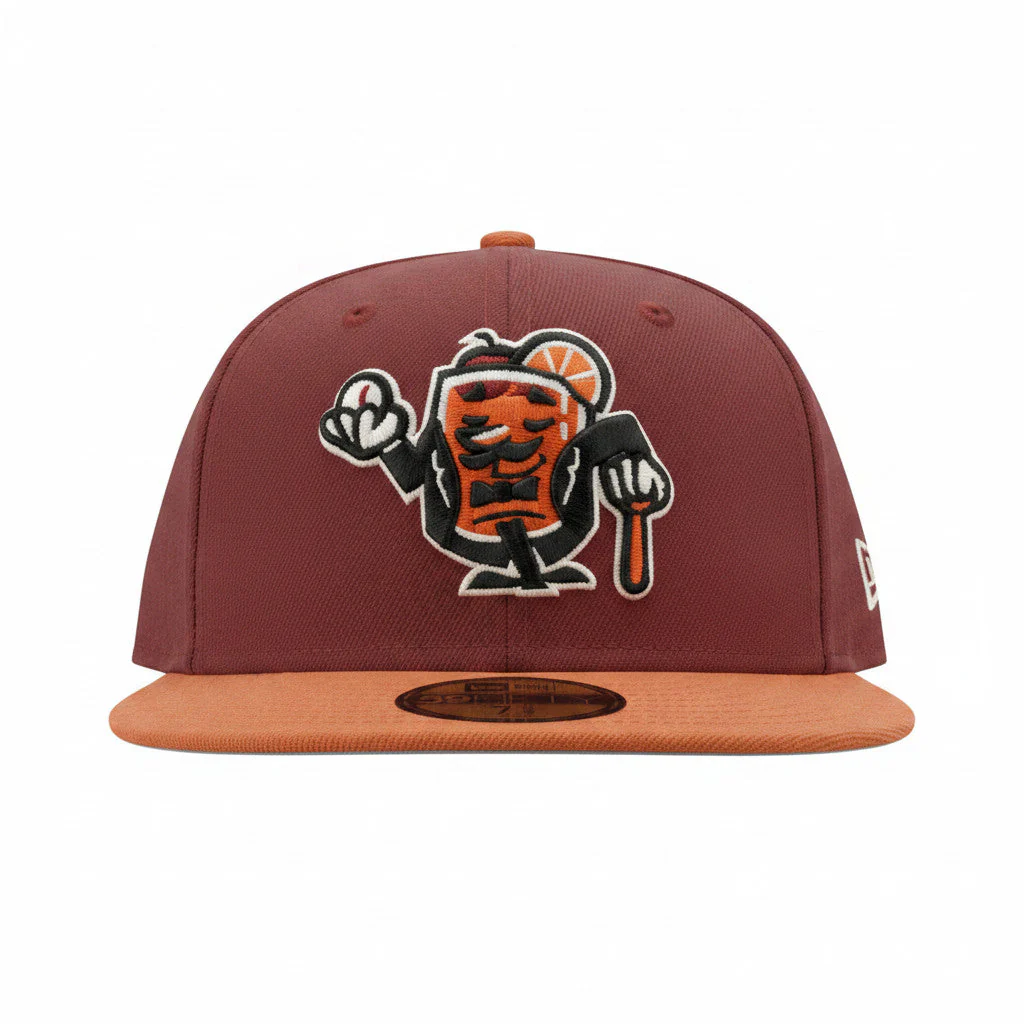 Wisconsin Supper Clubbers Old Fashioned 59fifty Fitted Cap GCP (Specialty/ Not On-Field 2nd Edition)