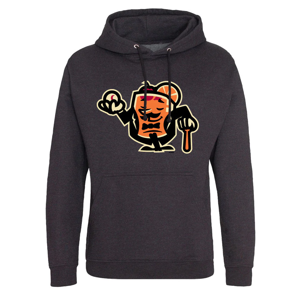 Wisconsin Supper Clubbers Primary Logo Smoke Hoodie - Image 2