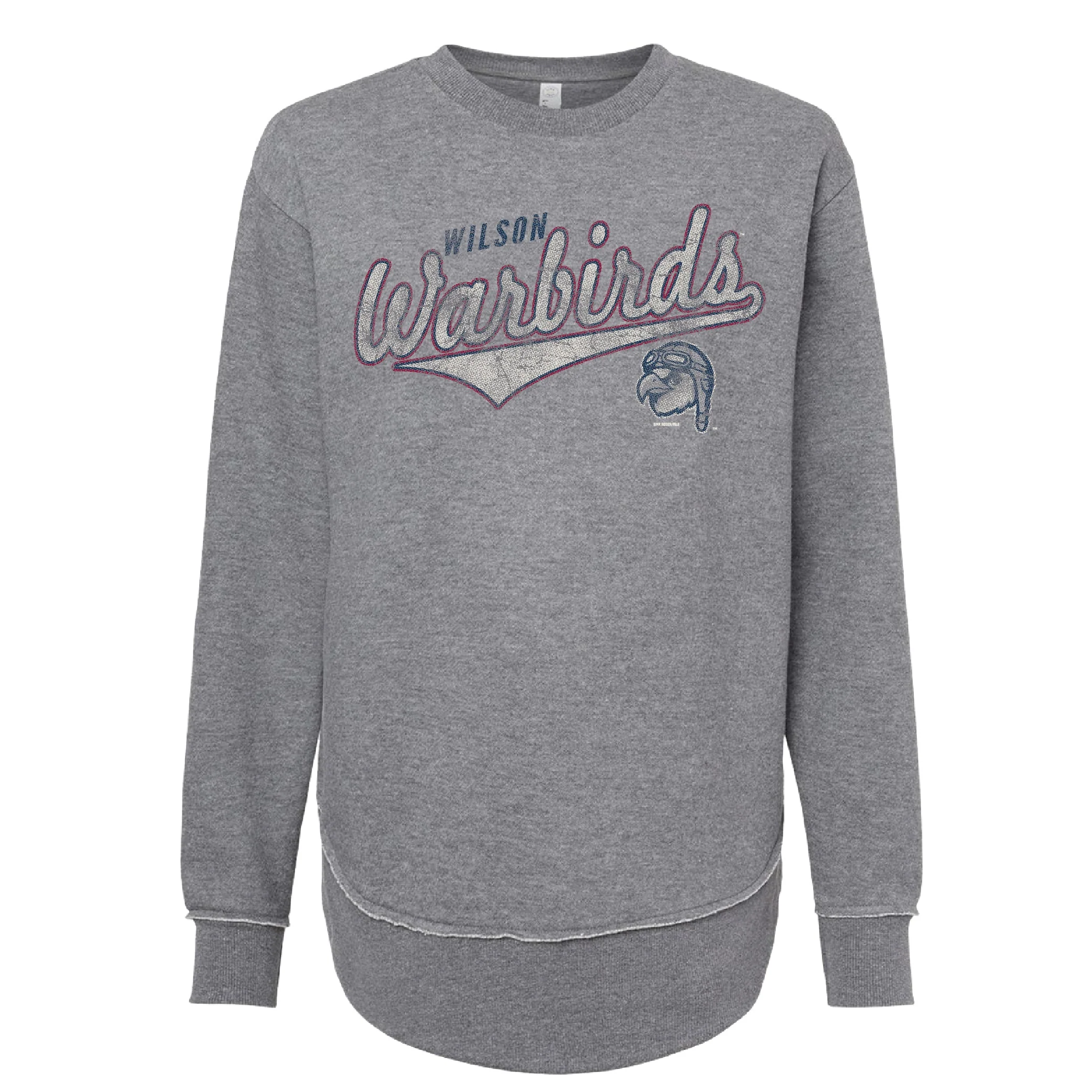 Wilson Warbirds Bimm Ridder Loadout Mascot Head Womens Crewneck