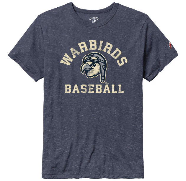 Wilson Warbirds L2 Mascot Head Mens Tee Victory Falls Navy
