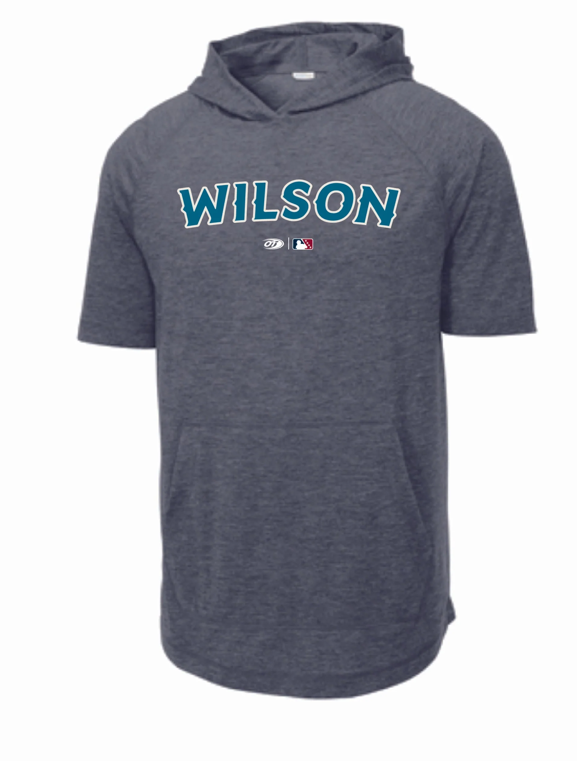 Wilson Warbirds OT Sports On-Field Short Sleeve Wilson Block Hooded Tee