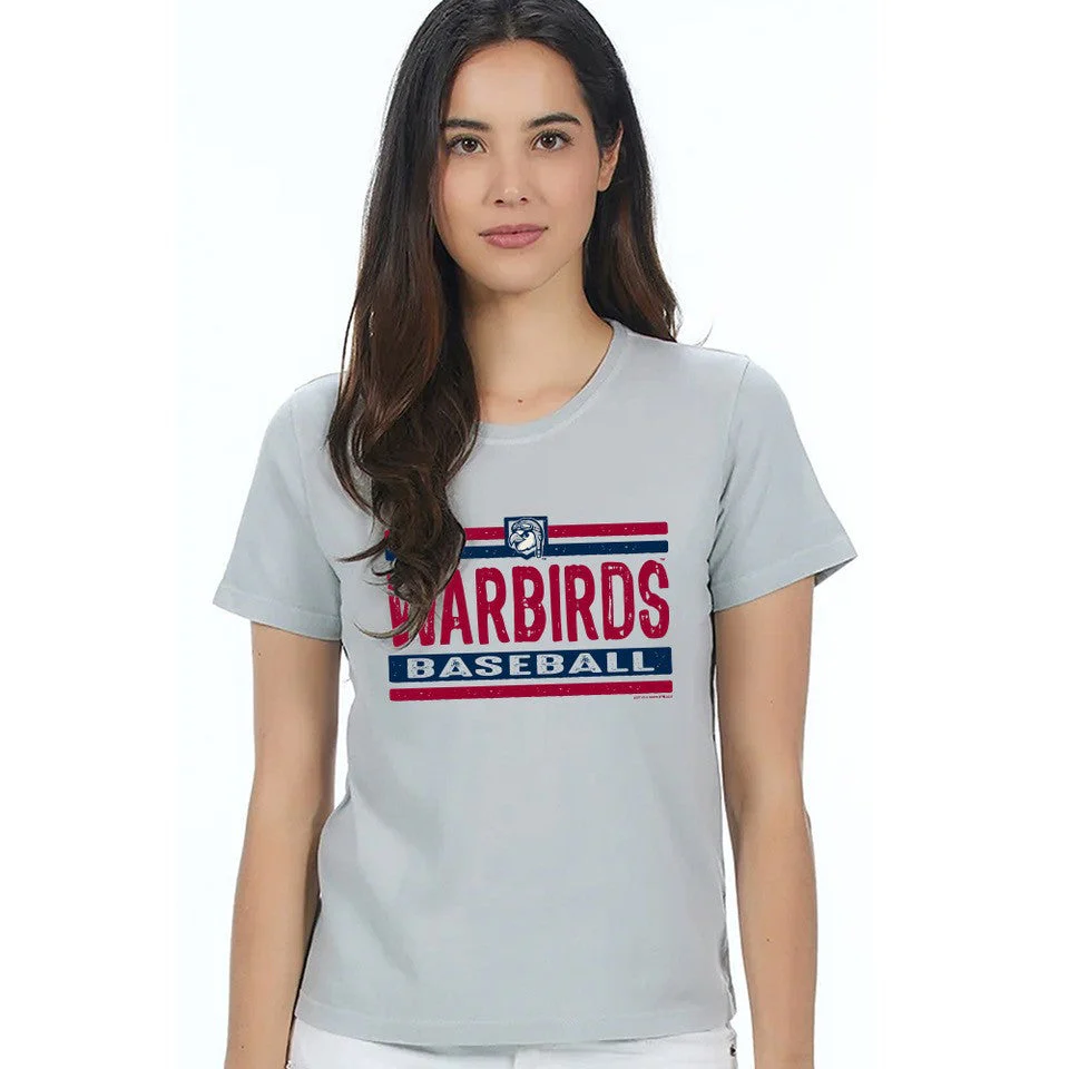 Wilson Warbirds Soft as a Grape Mascot Head Womens Wmns Tee Cutee