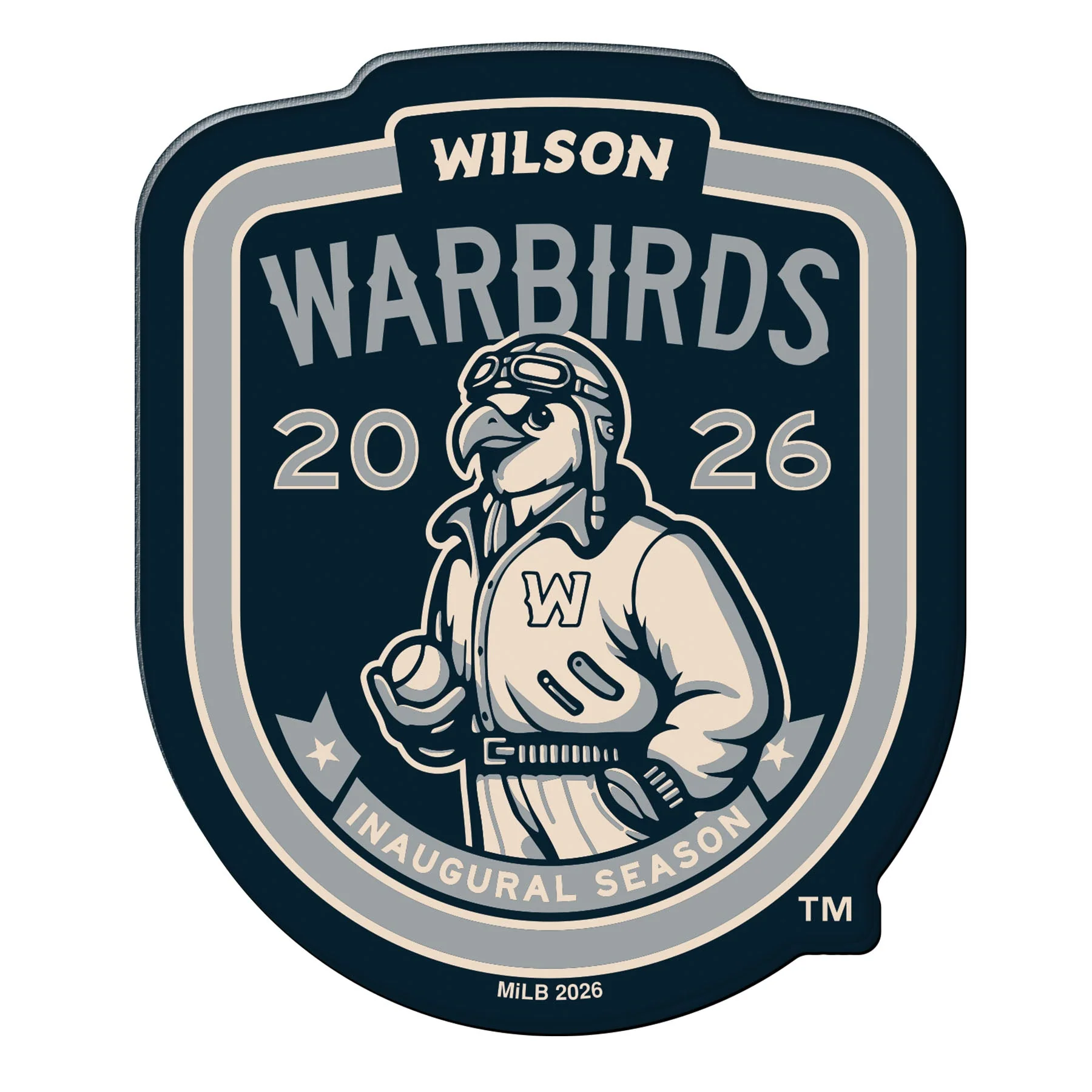 Wilson Warbirds WinCraft 2026 Inaugural Season Acrylic Magnet