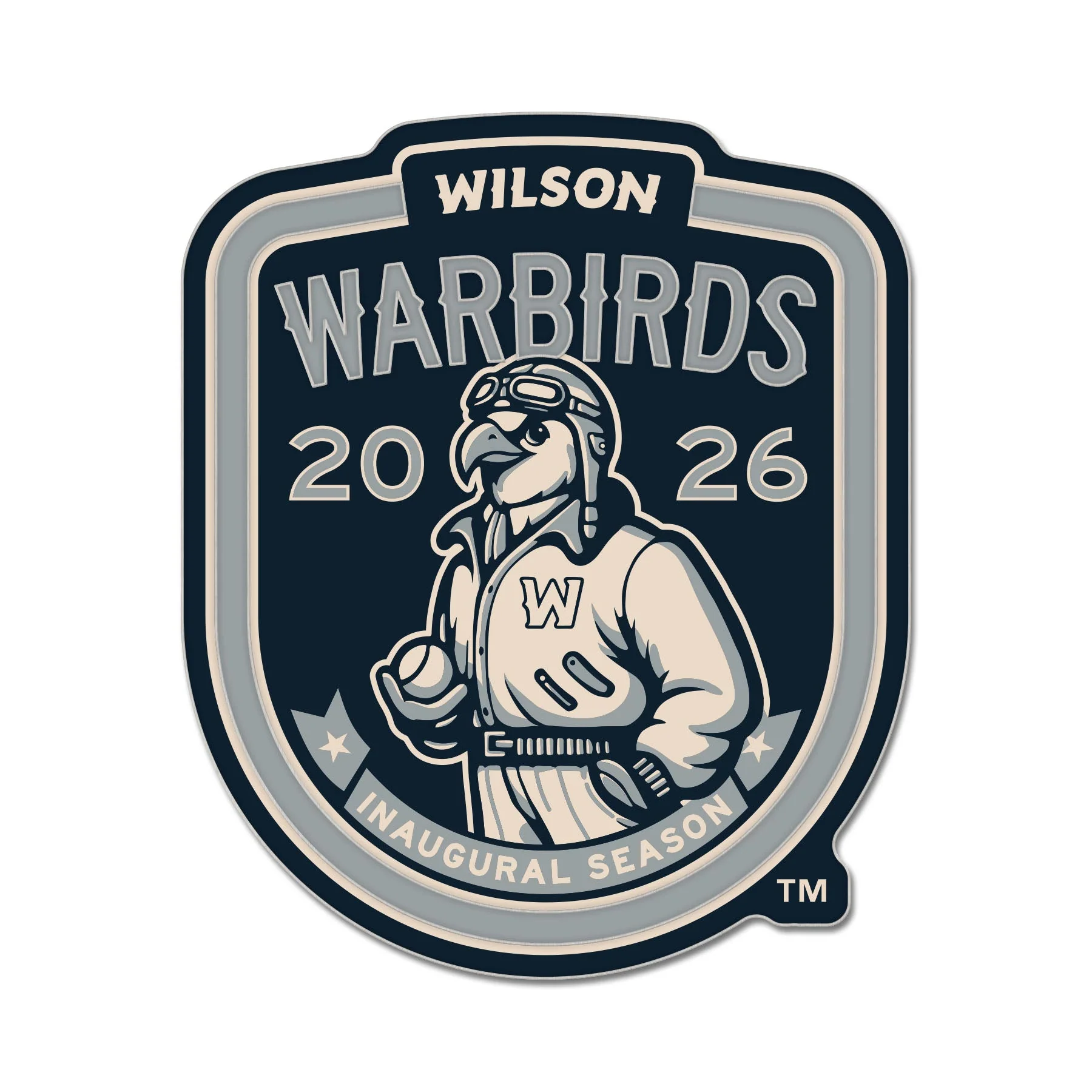 Wilson Warbirds WinCraft 2026 Inaugural Season Collector Pin