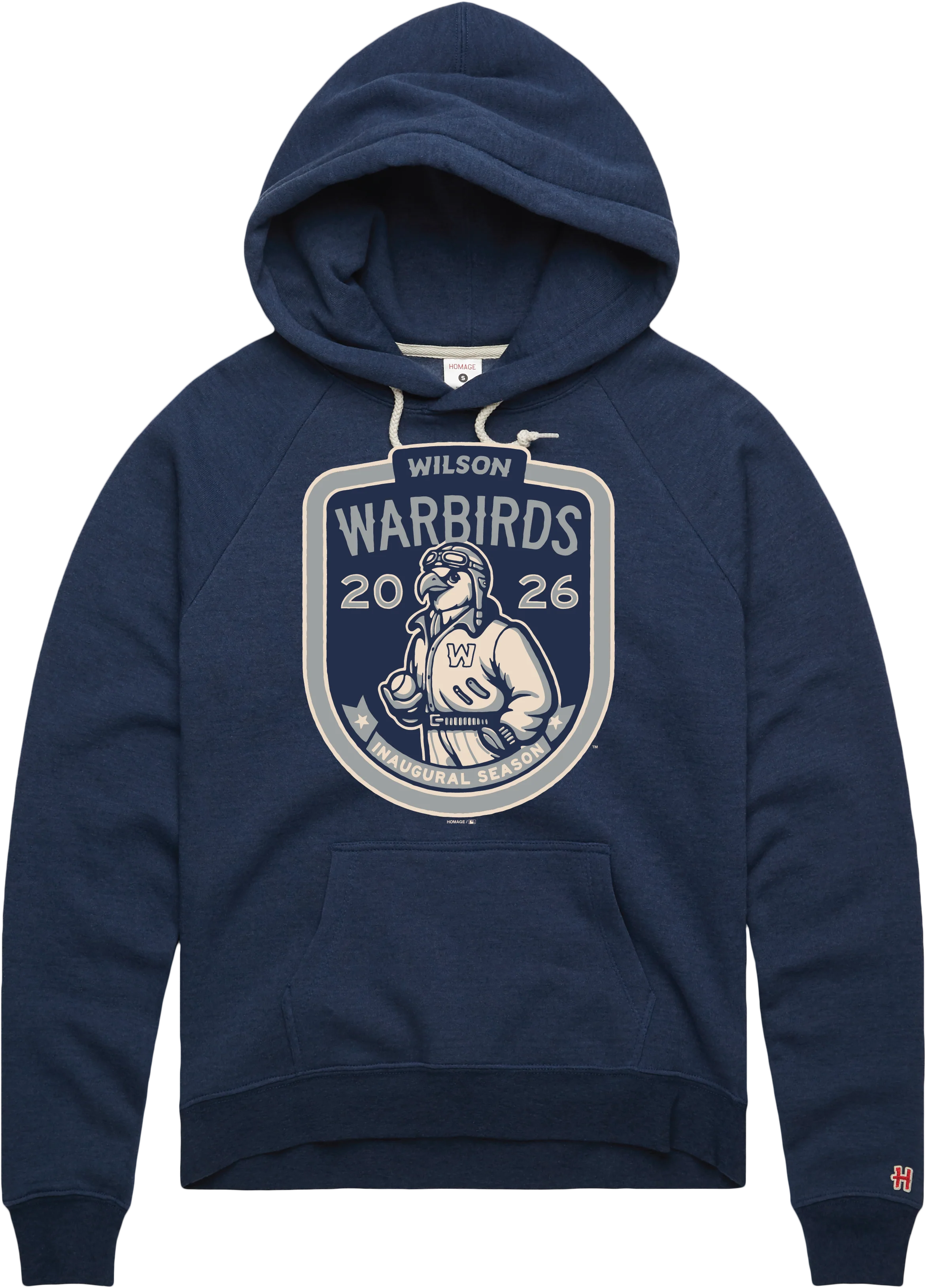 Wilson Warbirds Homage Navy 2026 Inaugural Season Womens Hoodie