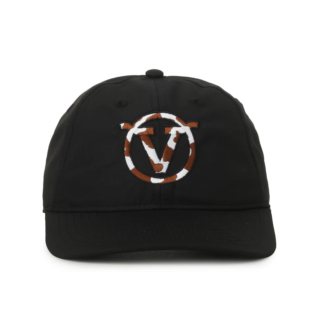 Women's Black Holstein V Hat