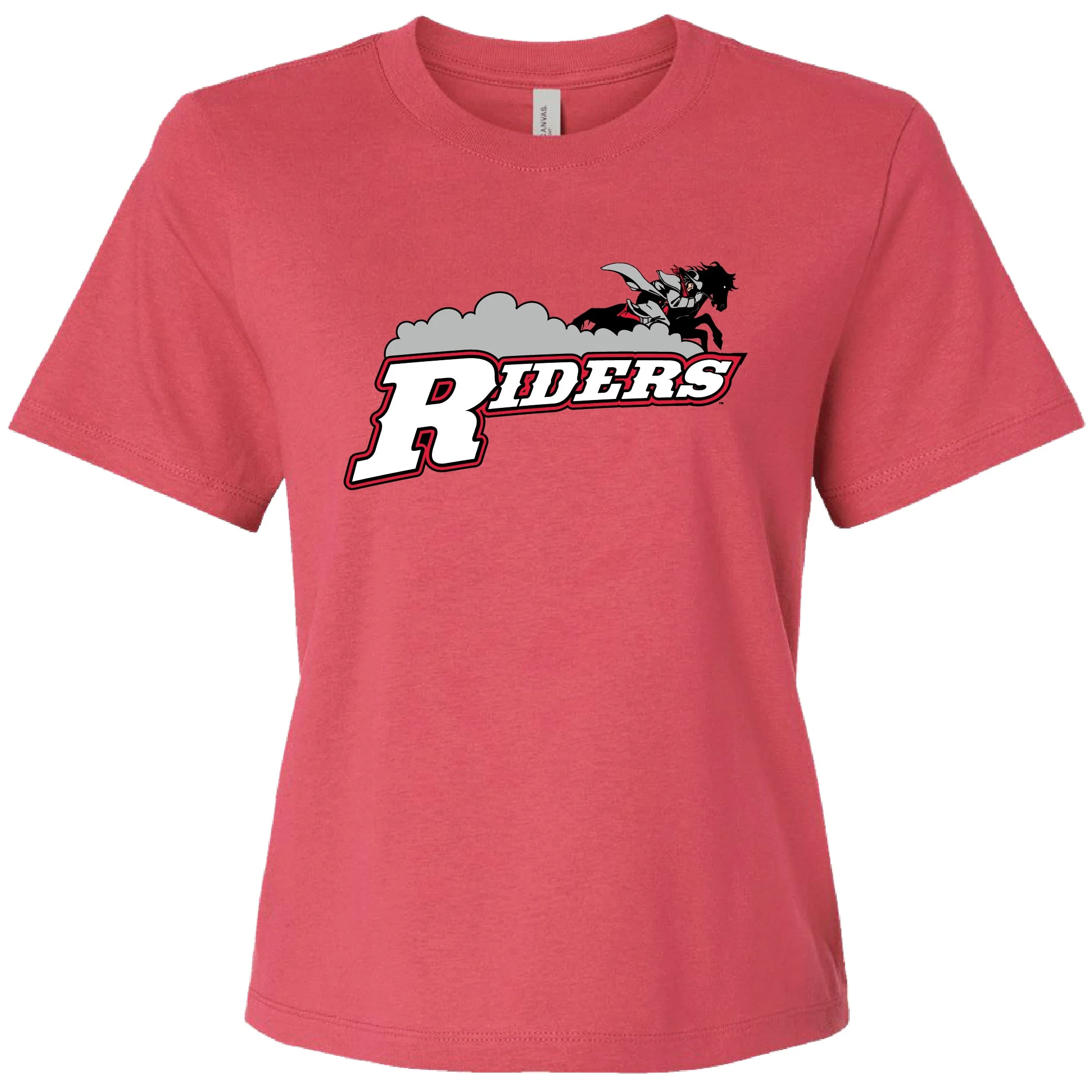 Women's Throwback Riders Script Boxy Tee
