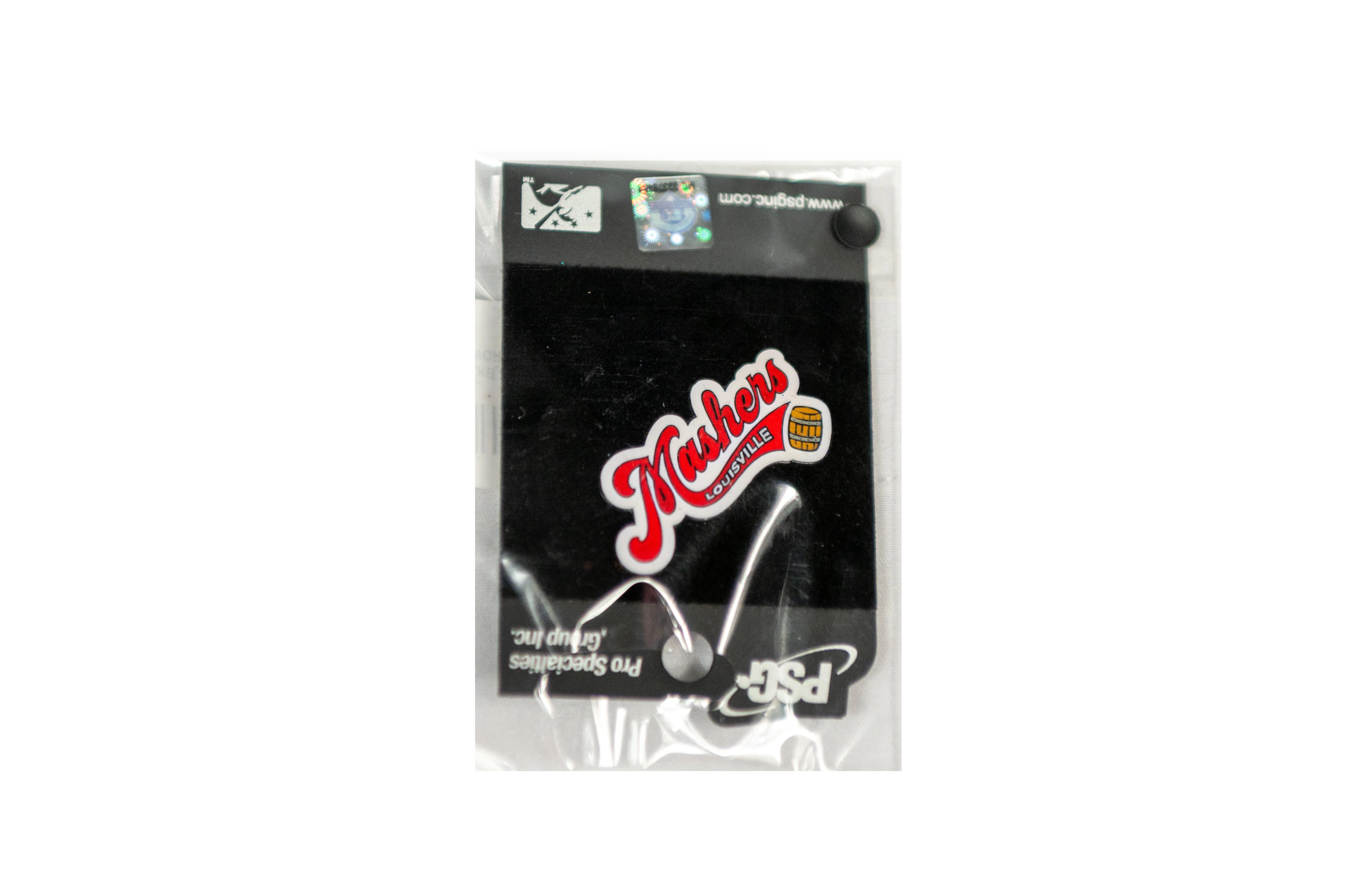 Louisville Bats Masher Wordmark Pin