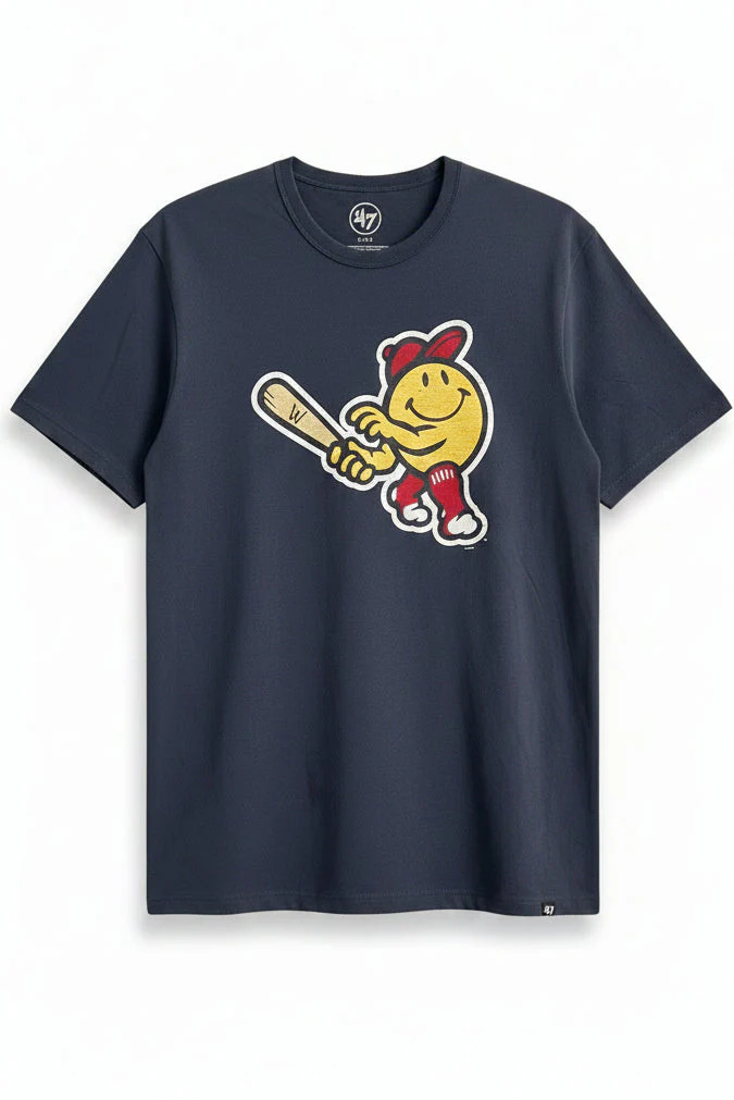 Worcester Red Sox 47 Brand Men's Atlas Blue Premier Franklin Tee