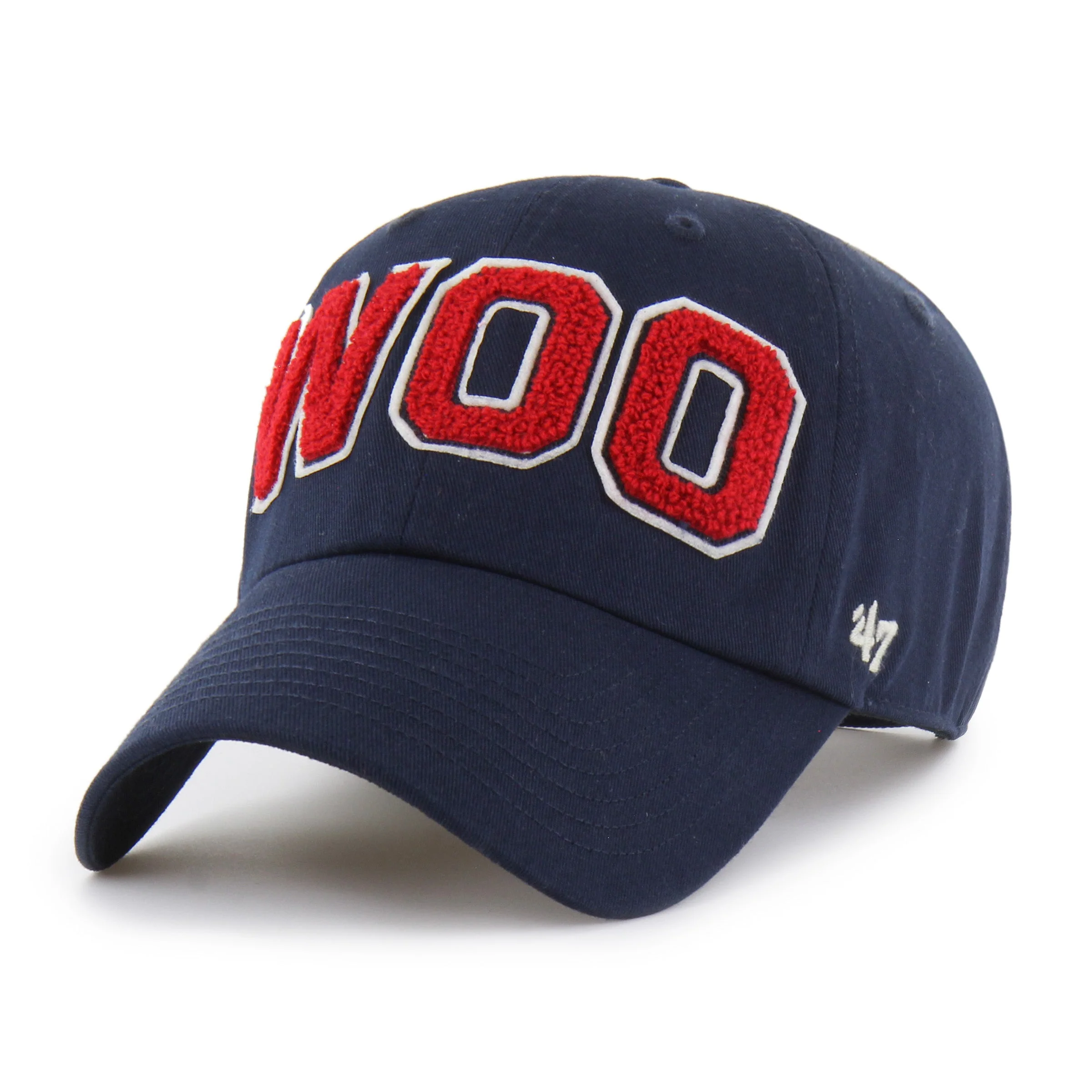 Worcester Red Sox 47 Brand Navy Women's Zoey Clean Up - Image 2
