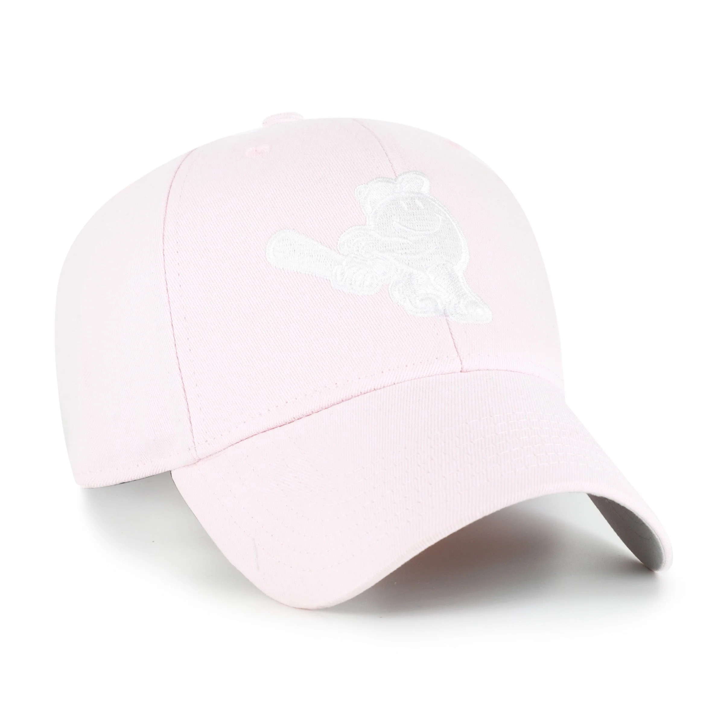 Worcester Red Sox 47 Brand Pink Youth Basic MVP - Image 2