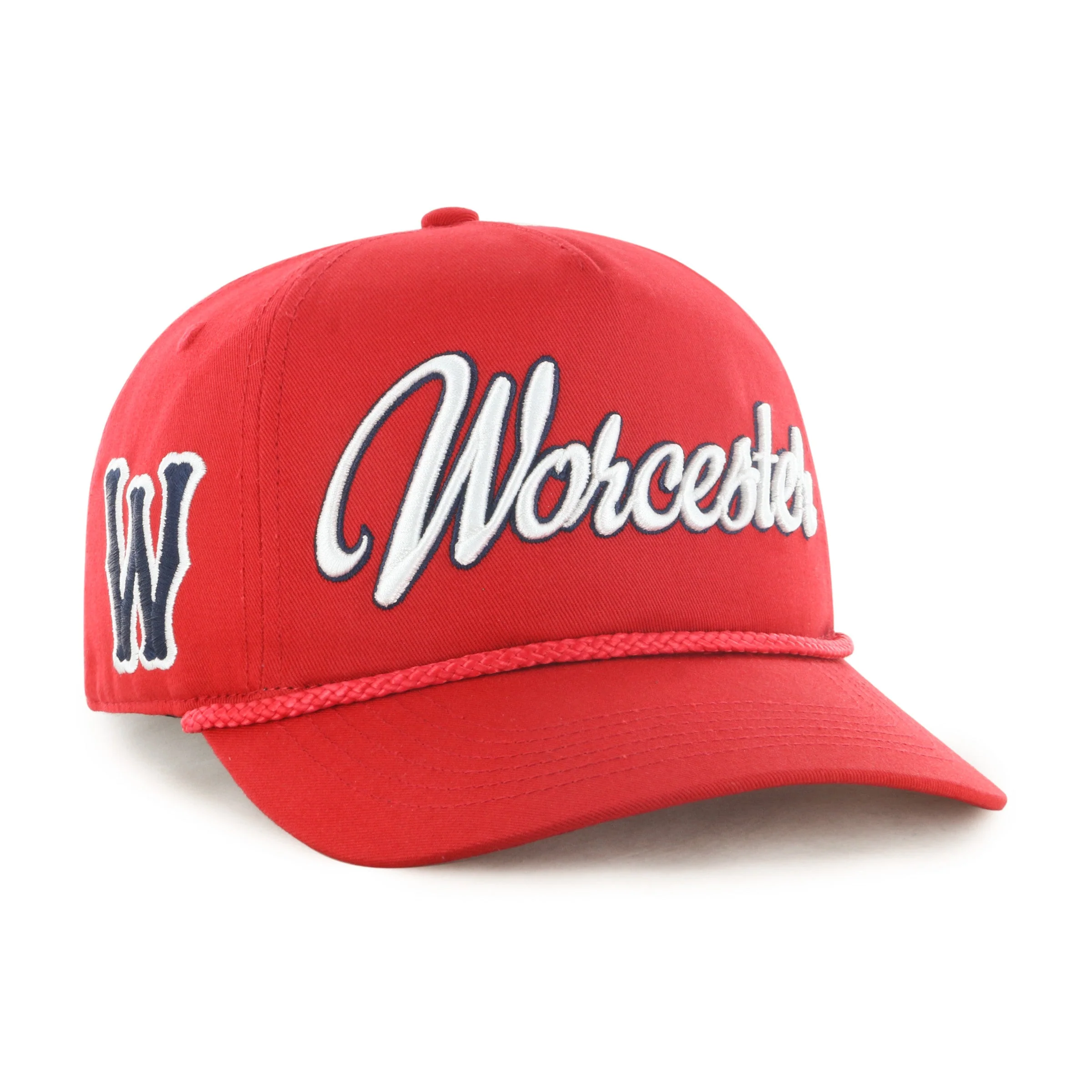 Worcester Red Sox 47 Brand Red Overhand Hitch