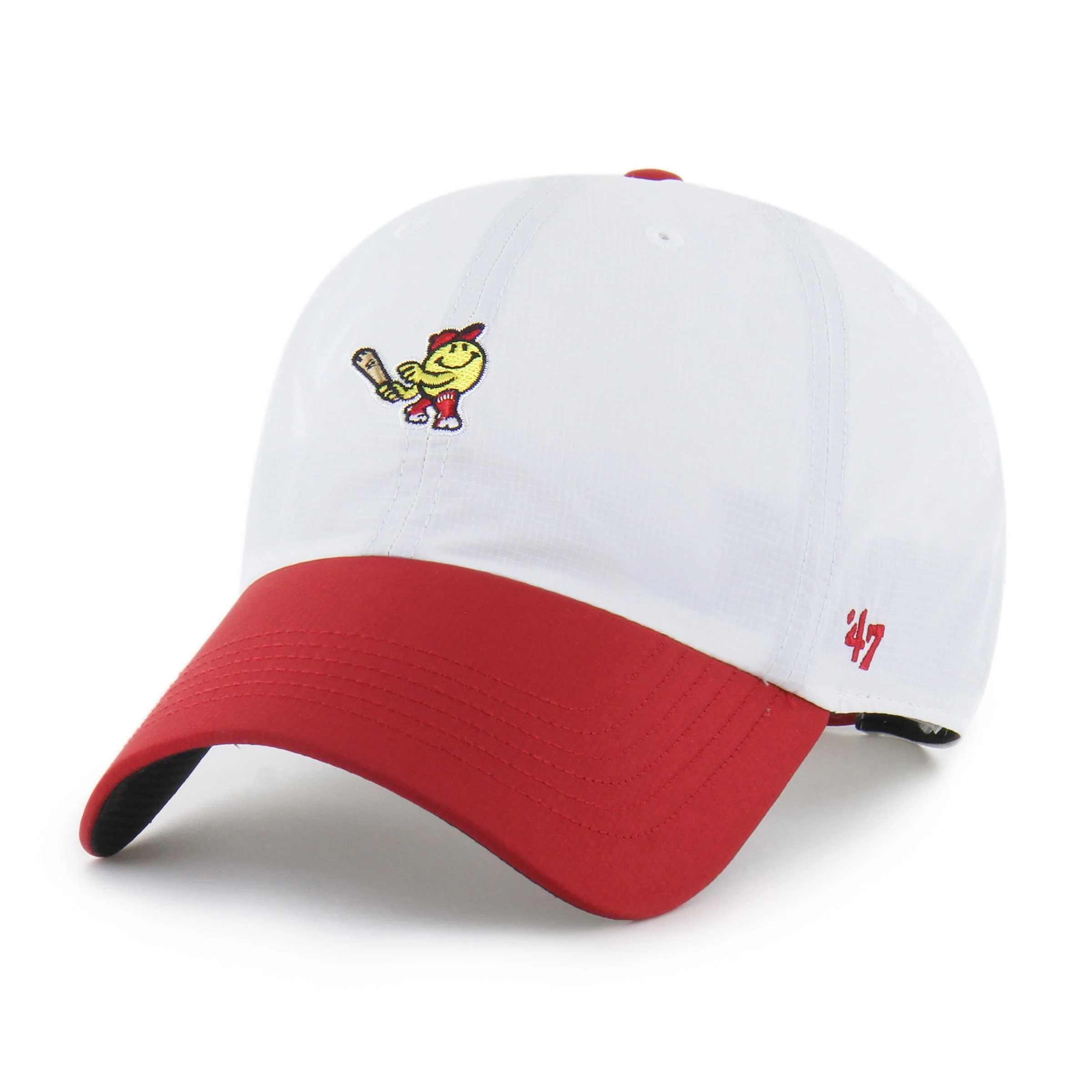 Worcester Red Sox 47 Brand White Smiley Vista Mini TT Clean Up - Image 2