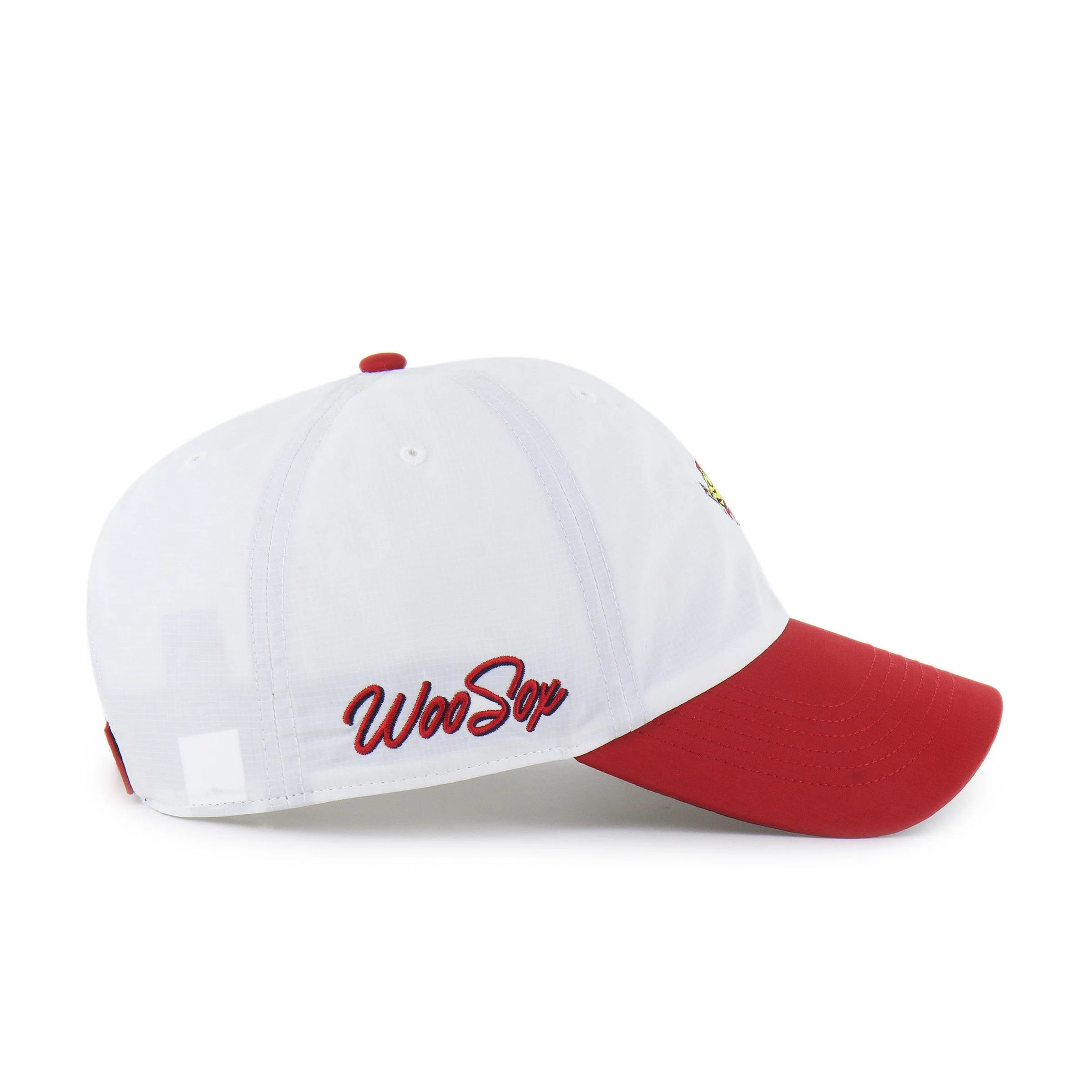 Worcester Red Sox 47 Brand White Smiley Vista Mini TT Clean Up - Image 3
