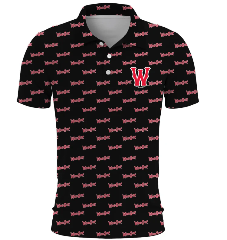 Worcester Red Sox Bimm Ridder Adult Sublimated Woosox Polo Shirt