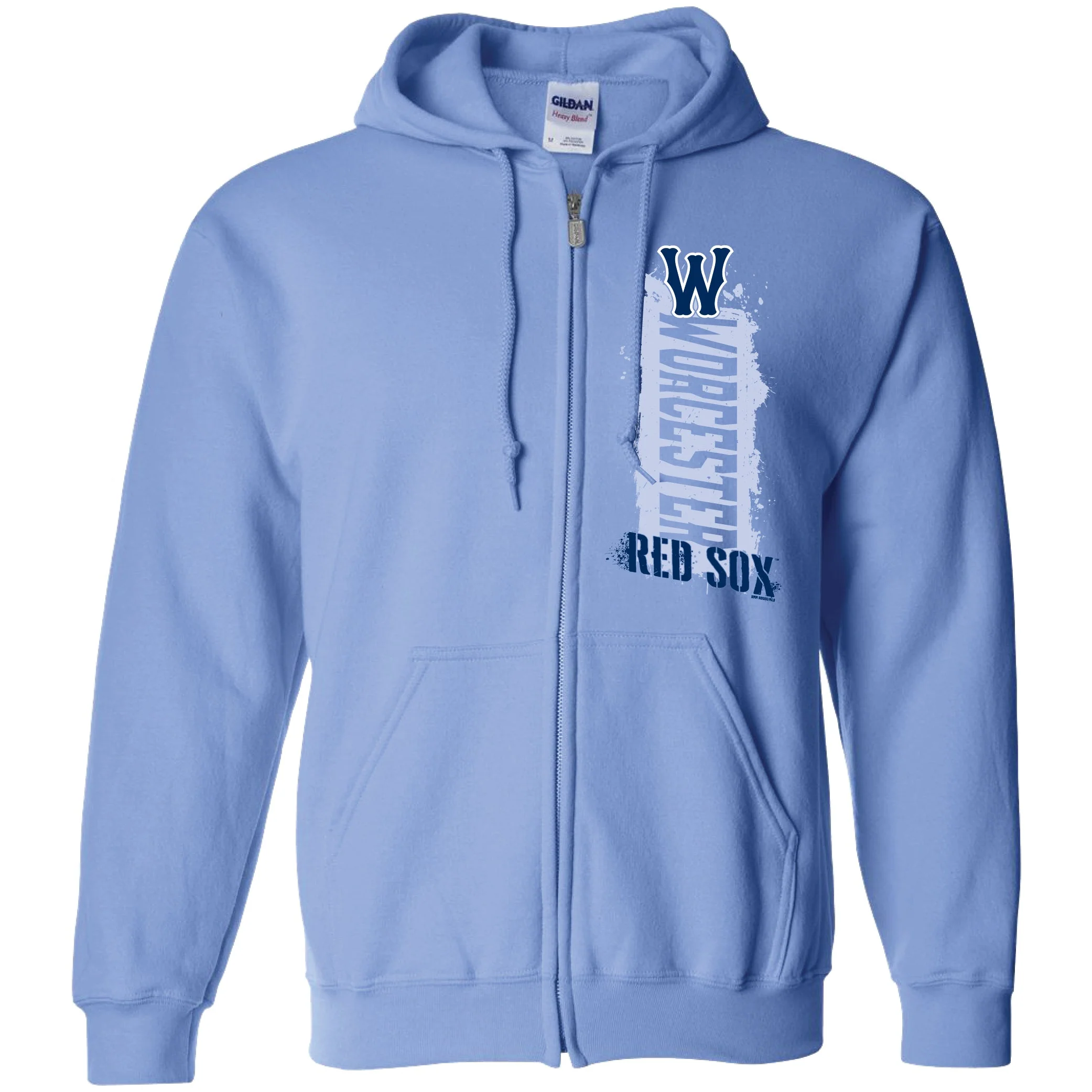 Worcester Red Sox Bimm Ridder Blue Reno Full Zip Hood