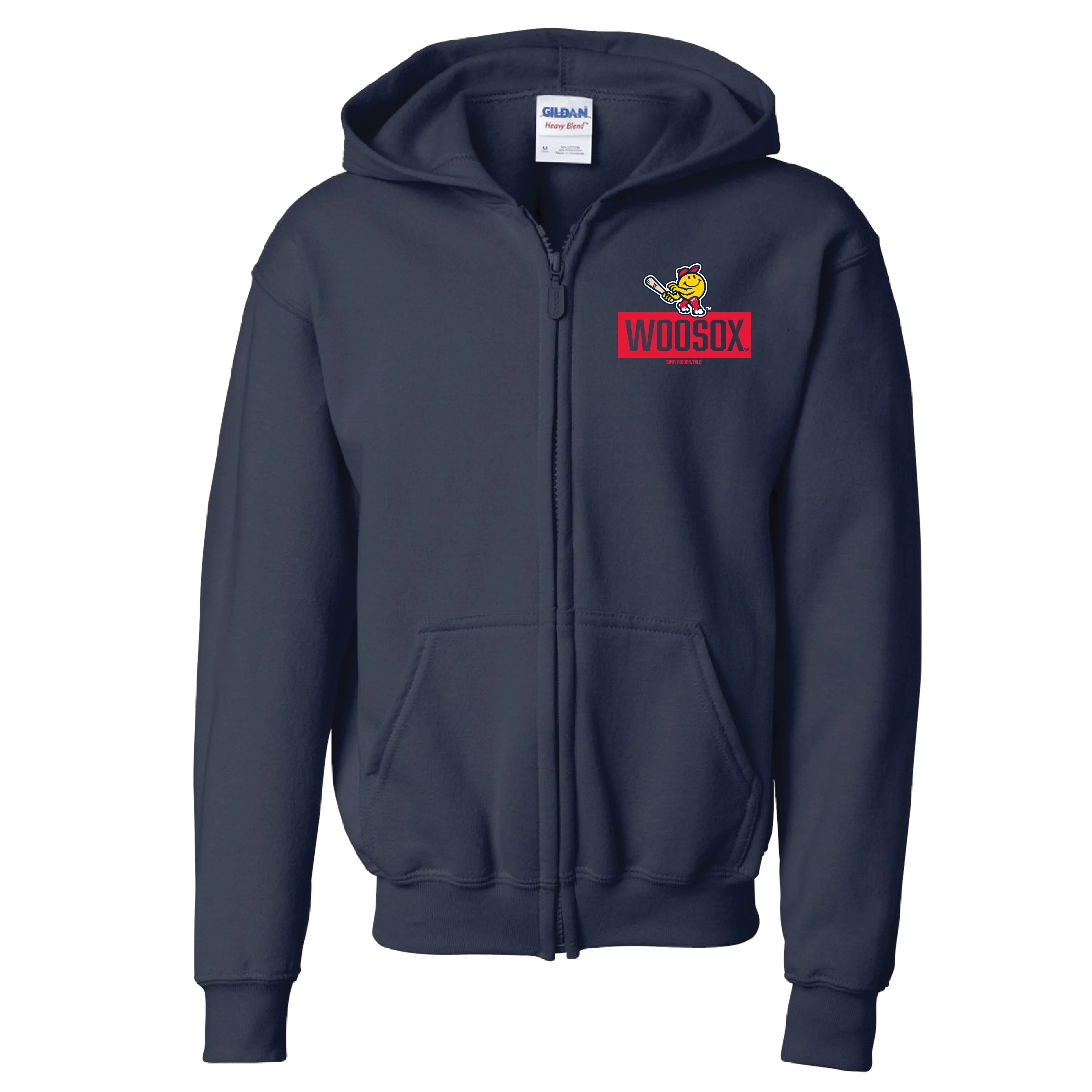 Worcester Red Sox Bimm Ridder Youth Clem Full-Zip Hood