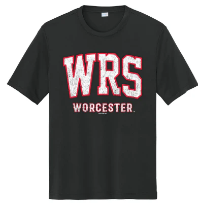 Worcester Red Sox Black Abbreviation Tee