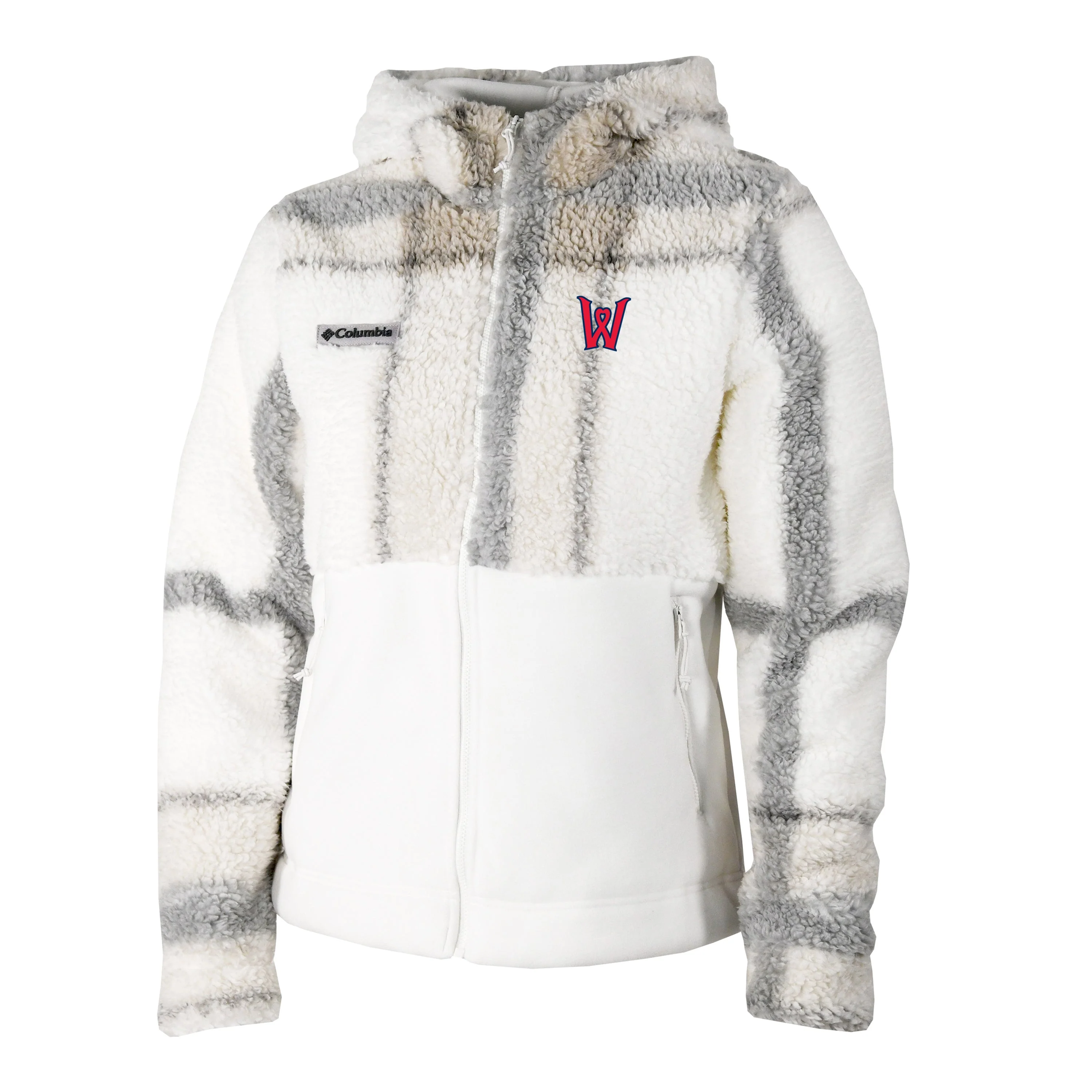Worcester Red Sox Columbia Women's Winter Pass Sherpa Hooded Jacket
