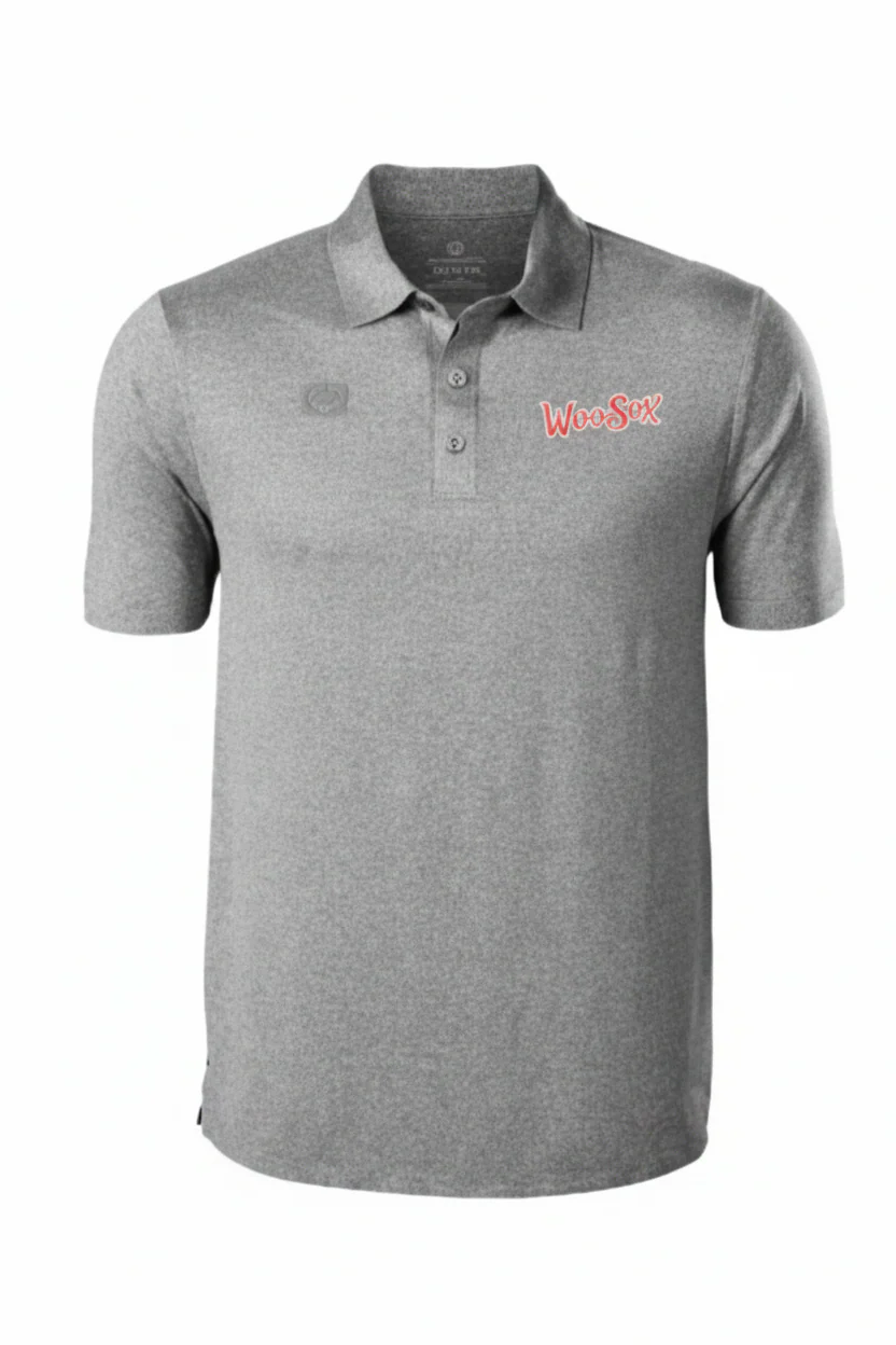 WORCESTER RED SOX EVOSHIELD GRAY EXEC. POLO