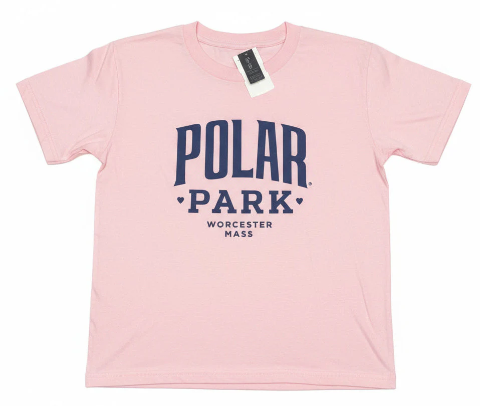 Worcester Red Sox Light Pink Toddler Polar Park Tee
