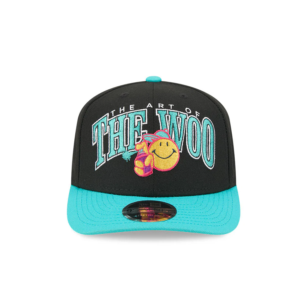 WORCESTER RED SOX NEW ERA BLACK THE ART OF THE WOO THEME NIGHT 970SS - Image 2