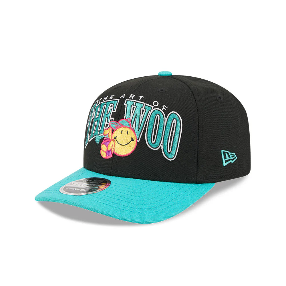 WORCESTER RED SOX NEW ERA BLACK THE ART OF THE WOO THEME NIGHT 970SS - Image 3