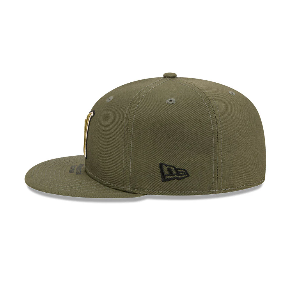 WORCESTER RED SOX NEW ERA GREEN ARMED FORCES 59FIFTY - Image 6