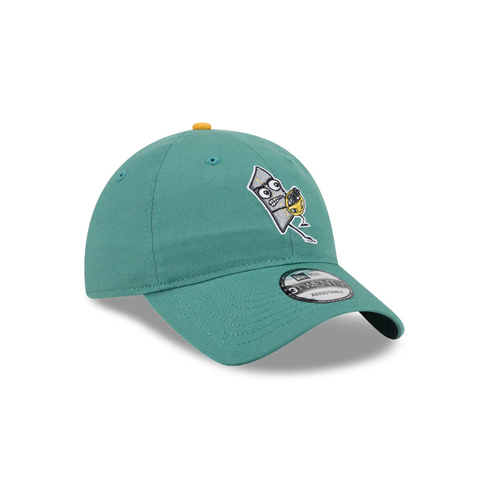 WORCESTER KELLEY SQUARES NEW ERA GREEN THEME NIGHT 920