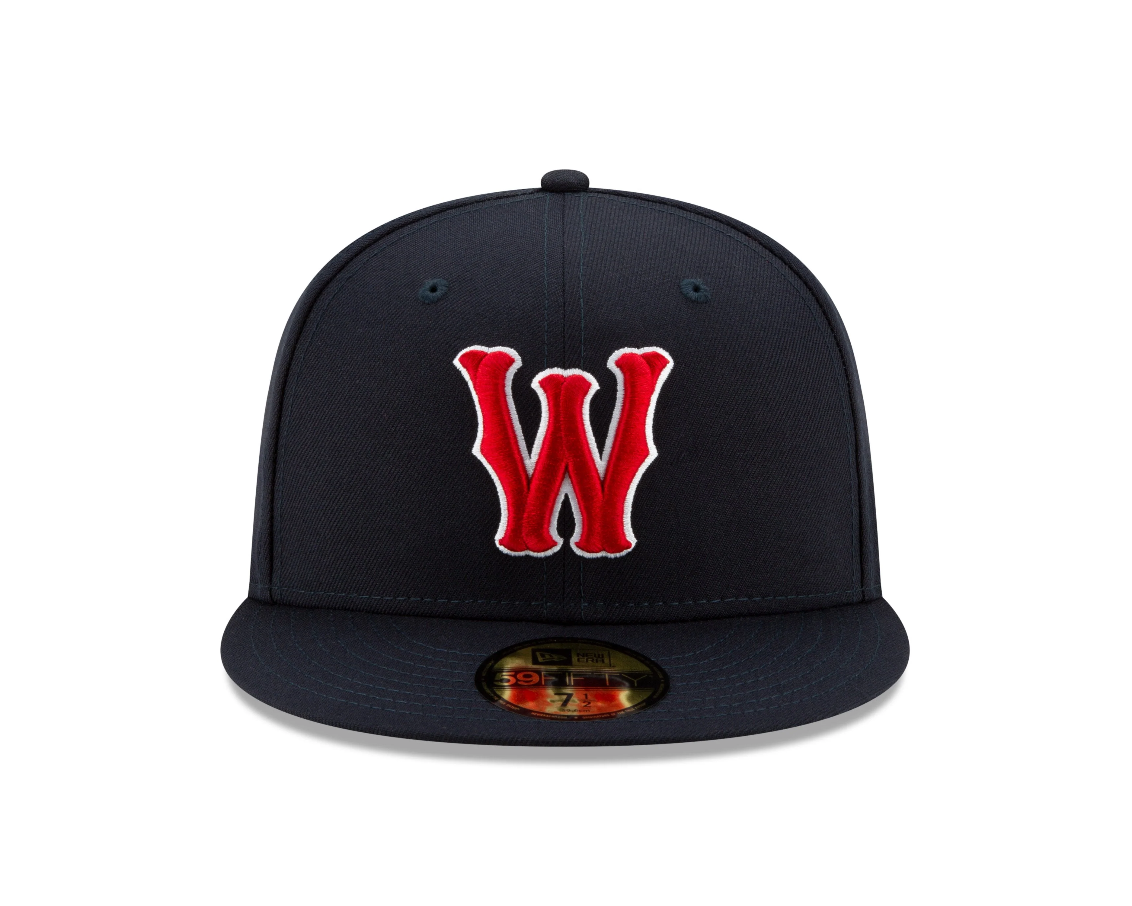 Worcester Red Sox New Era Kids Navy Classic W On-Field 59FIFTY Hat - Image 2