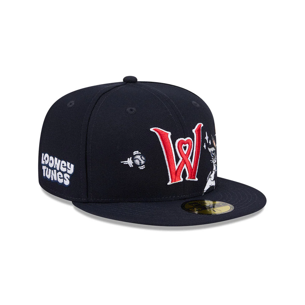 Worcester Red Sox New Era Navy Looneytunes Bugs Bunny 59FIFTY - Image 2