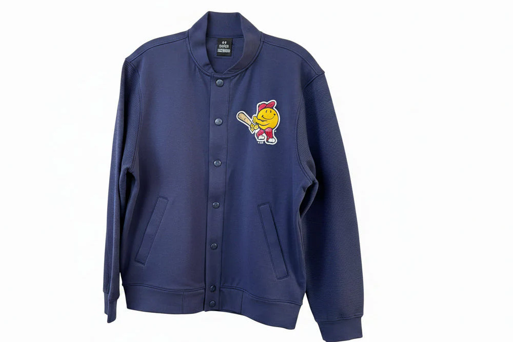 Worcester Red Sox Under Armour Blue Women's Gameday Double Knit Bomber